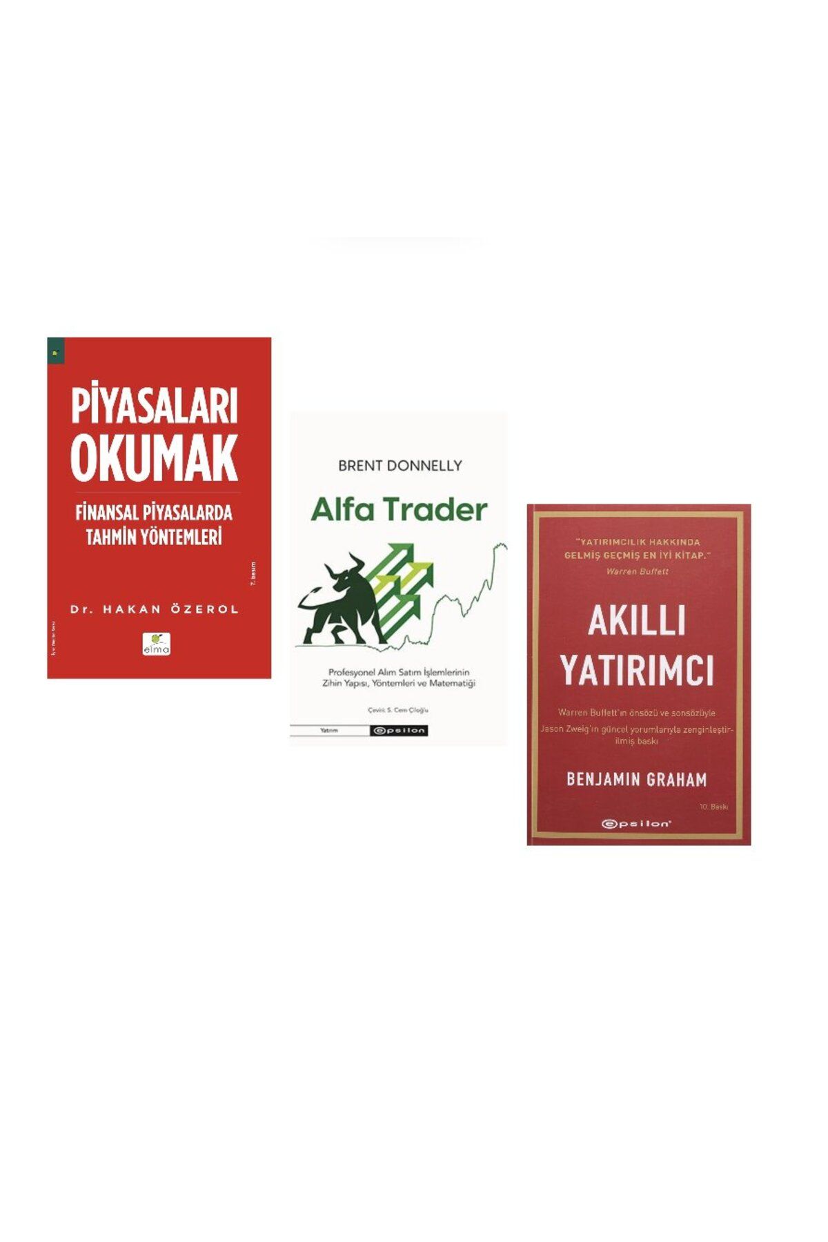 Scala Yayıncılık piyasalari okumak + alfa trader + akilli yatirimci =3 set