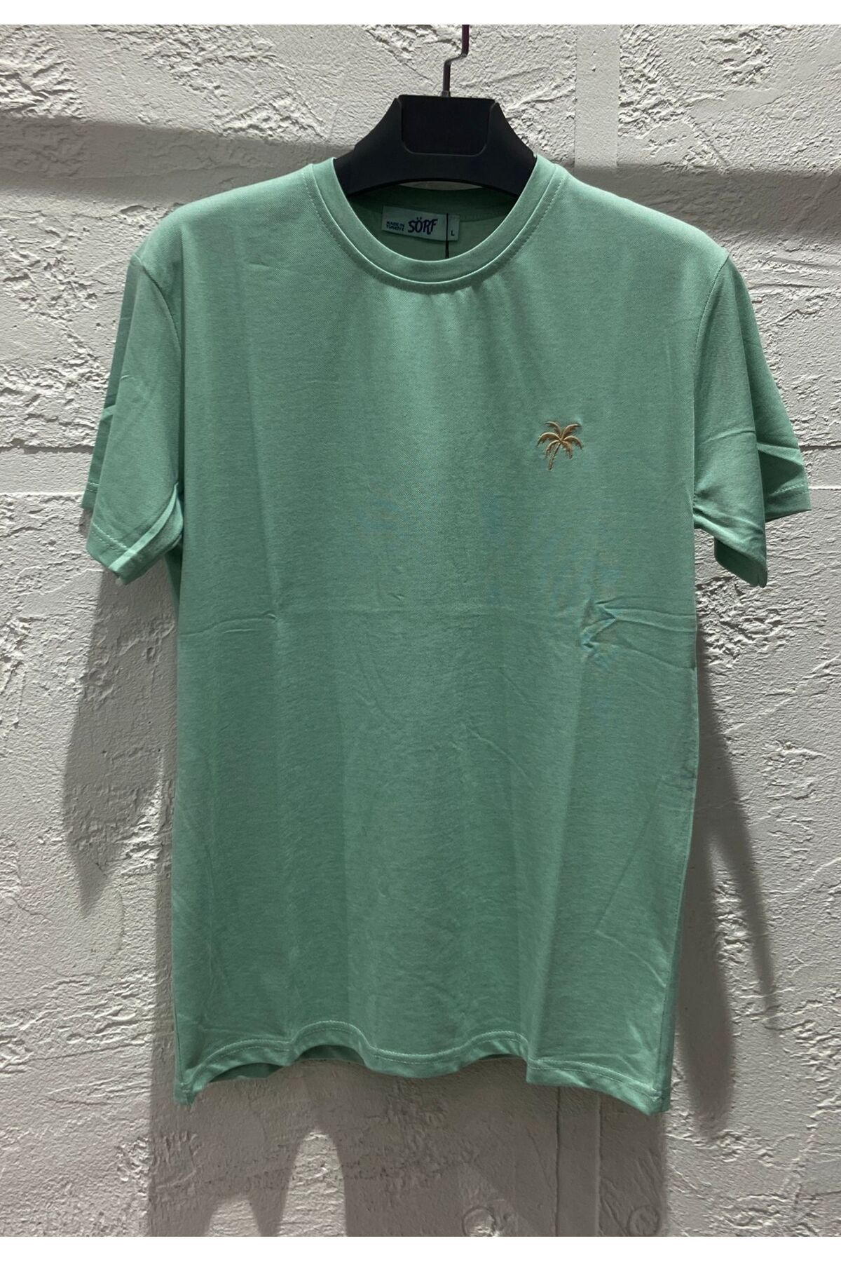 KAREA WEAR PALMİYE Nakışlı Oxford Tshirt