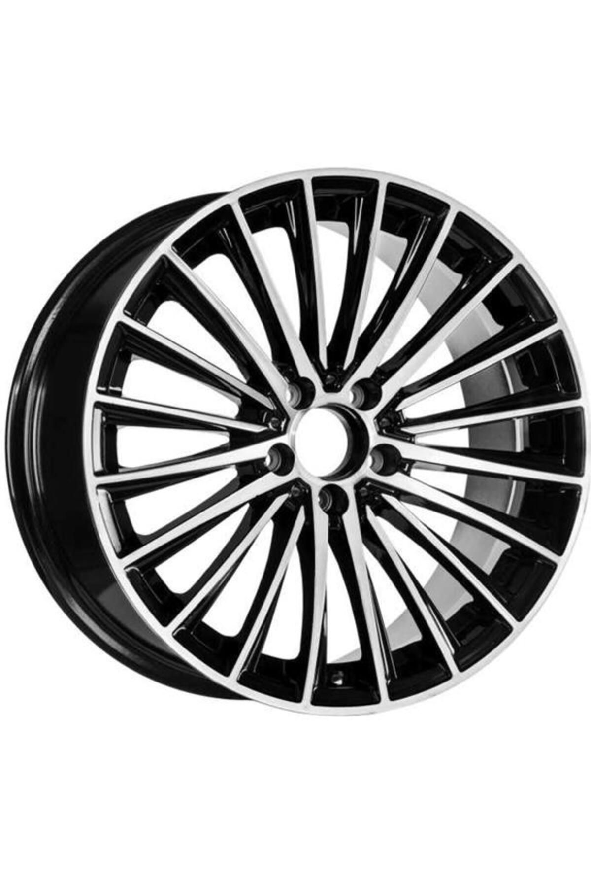 Emr -W7935-02 9.5x19" -5x112 ET48 66.6 Deep Black Diamond Gloss Jant (4 Adet)