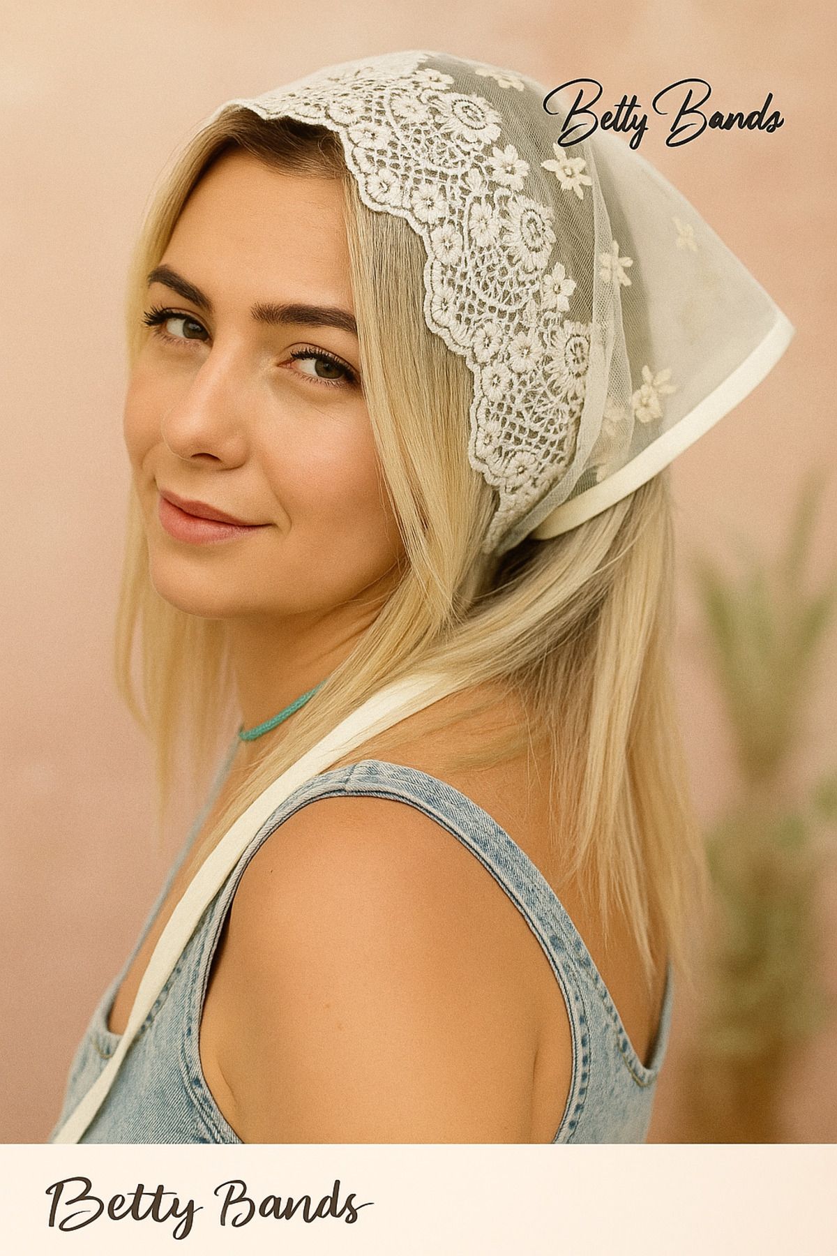 Handmeight Betty Bands Kadın Lüks Bandana – Şık Ve Zarif Tasarım | Saç & Boyun Aksesuarı