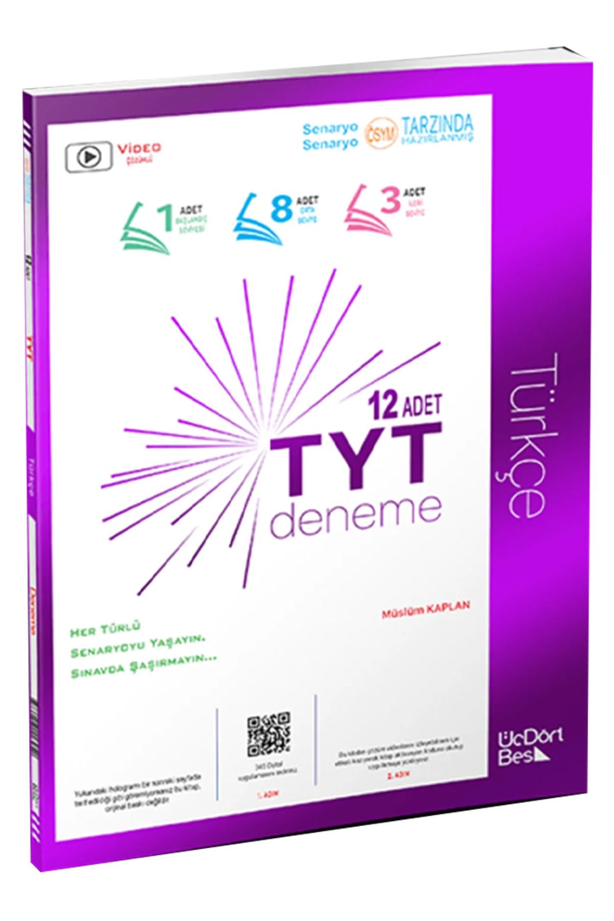 Altınpost Yayınları TYT Türkçe 12 Li Deneme