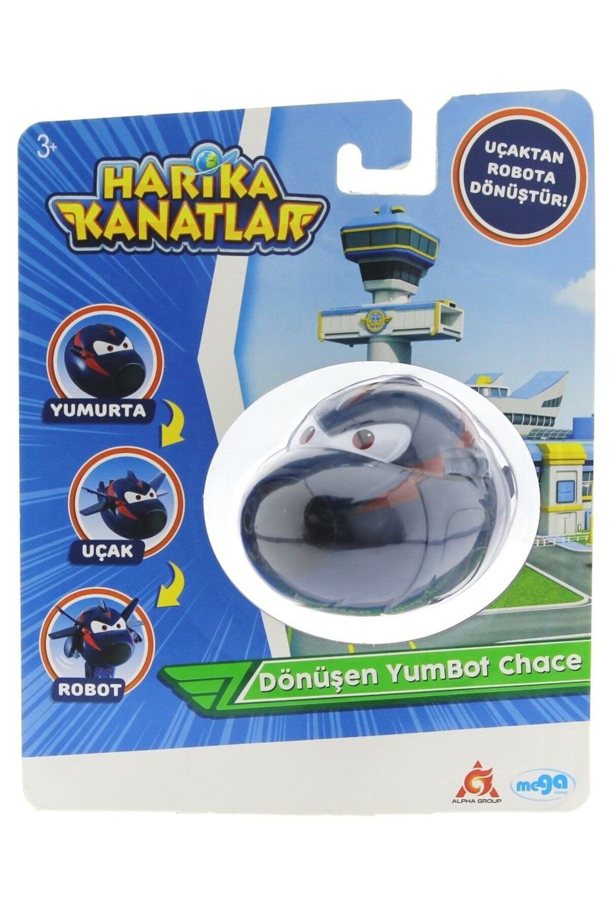 Angel Of Life Harika Kanatlar Dönüşen Tekli Figür YumBot Ajan Chace