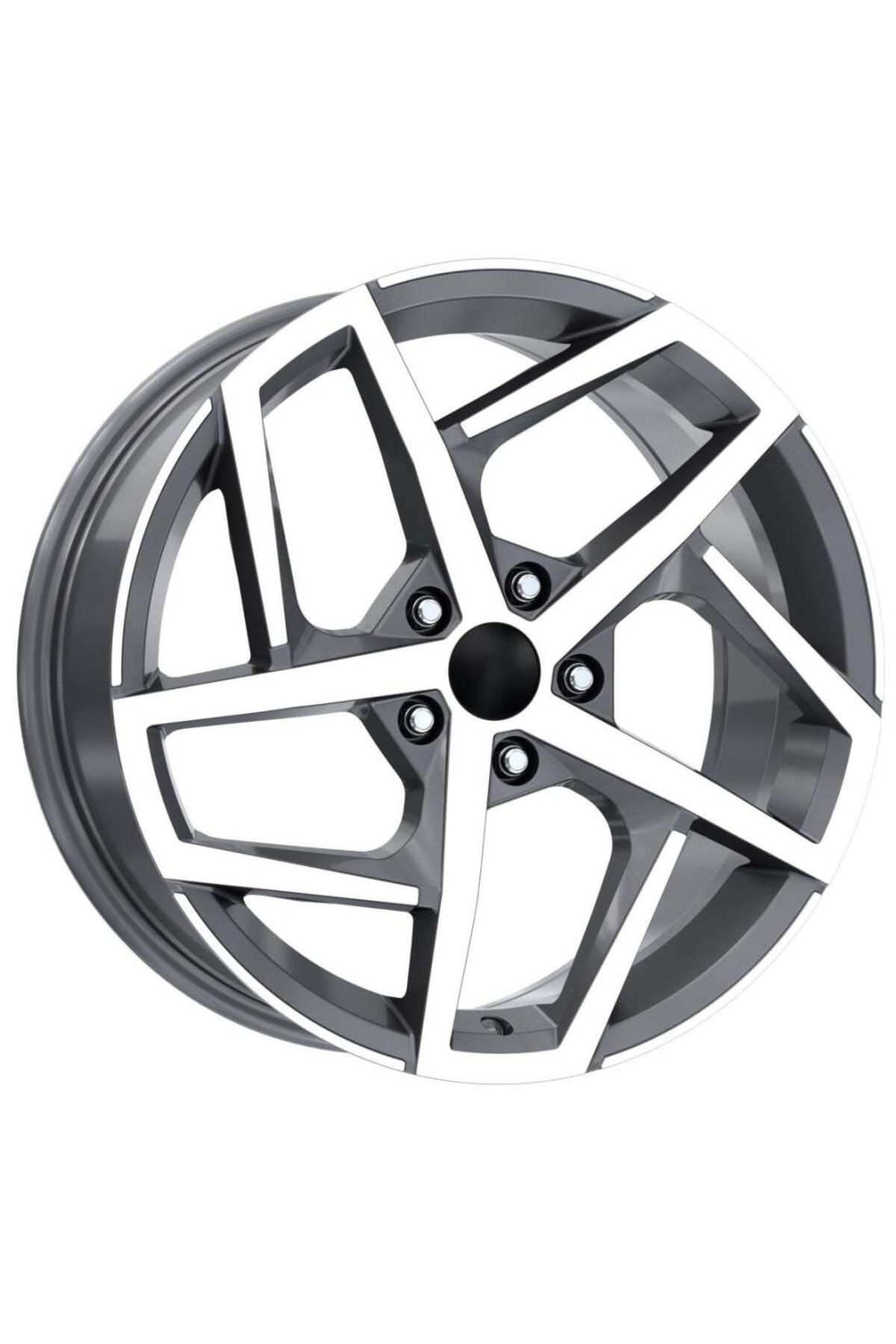 Emr -DY967-04 7.5x17" -5x100 ET35 57.1 Black Diamond Jant (4 Adet)