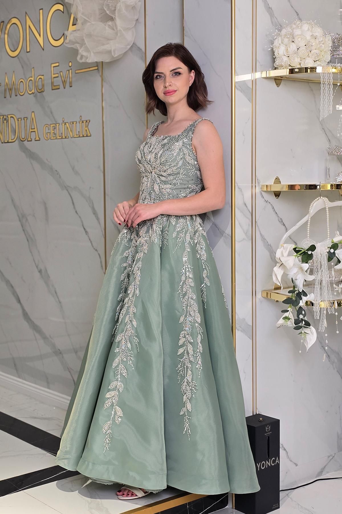 Yonca Moda Evi MIX-COLOR Özel Tasarım Abiye 4550