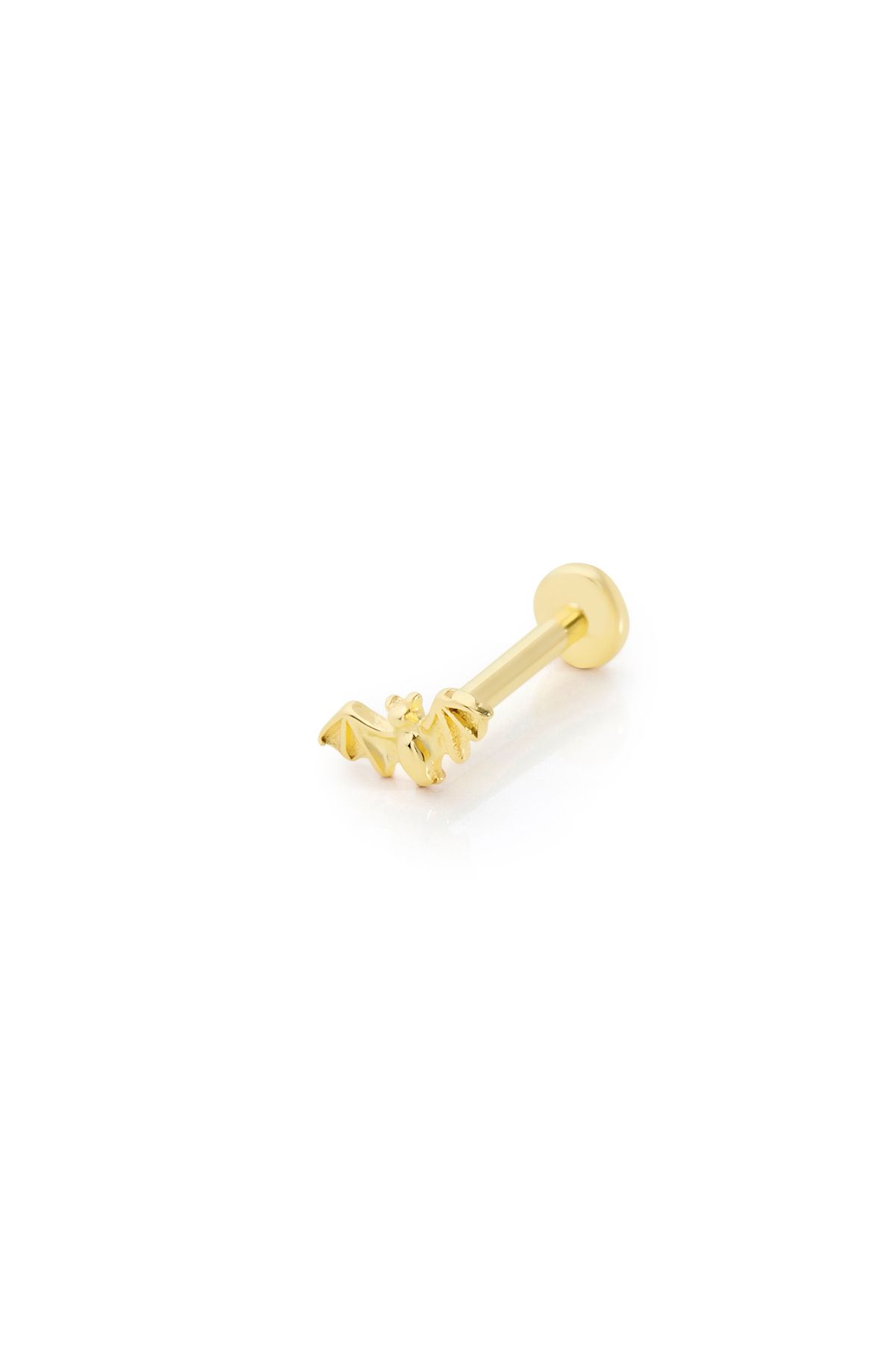 Fay Yamaner 14 Ayar Altın Kuş Piercing