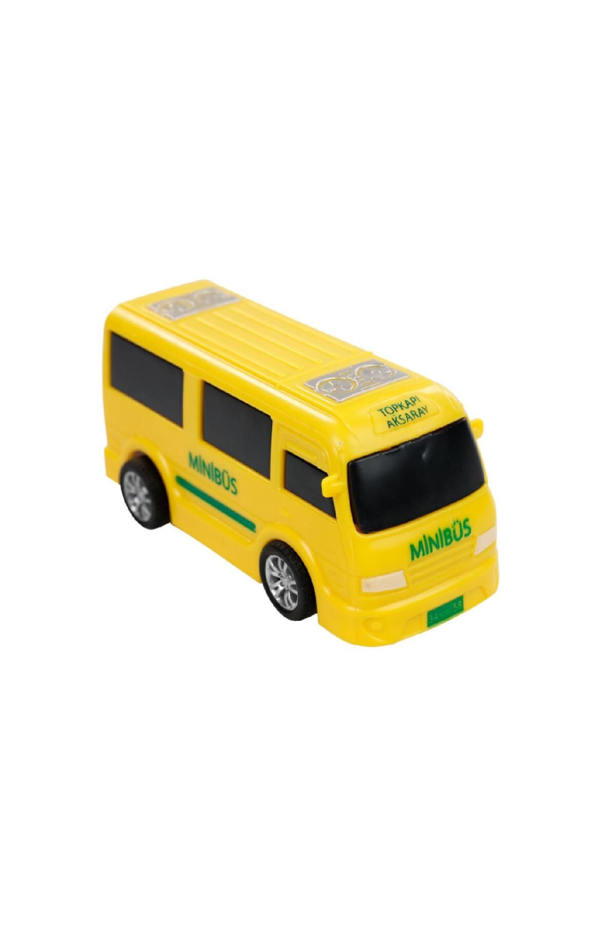 toysclub SÜRTMELİ MİNİBÜS 12 CM