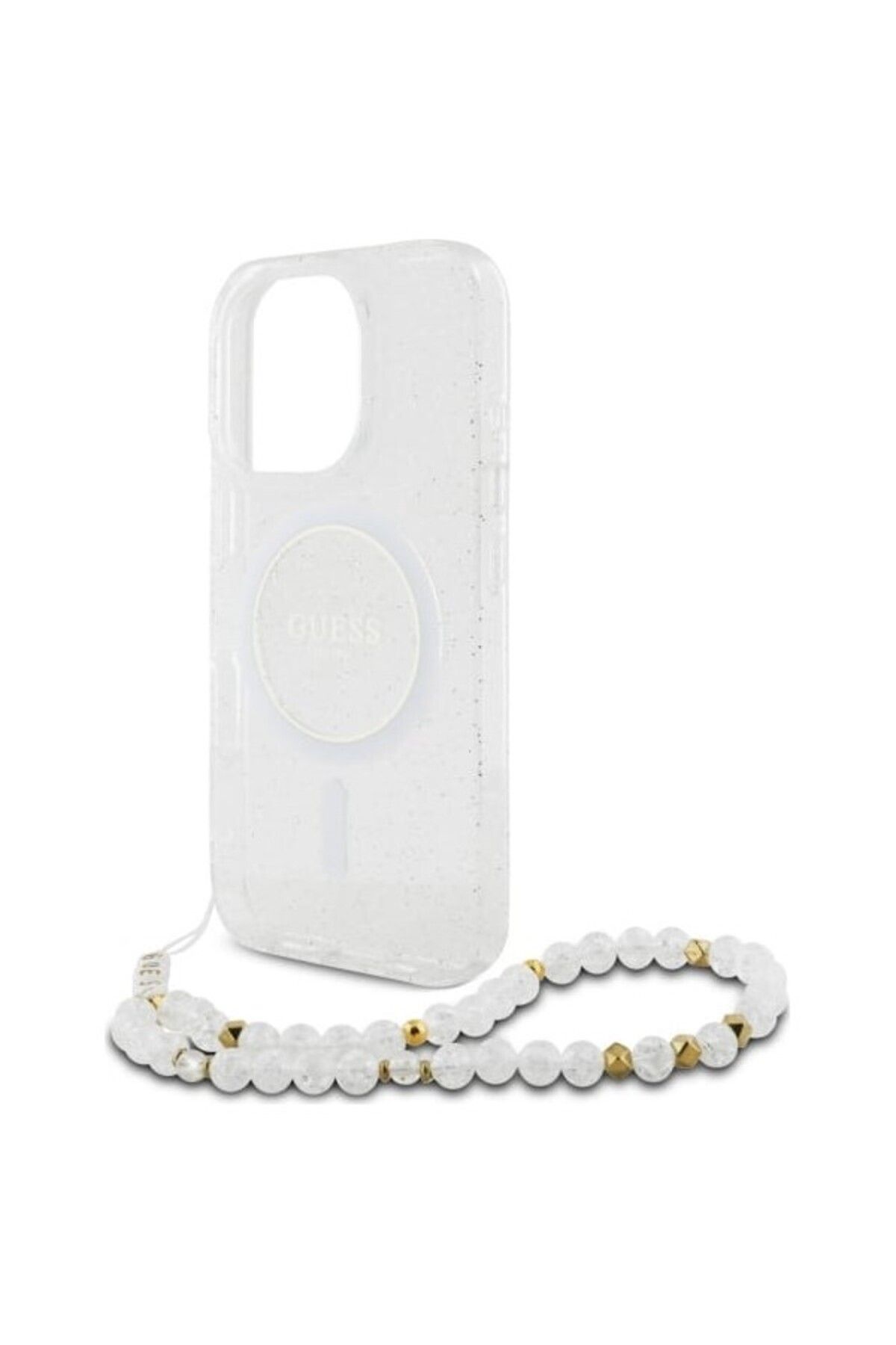 Guess-كفر شفاف فاخر من GUESS لأيفون 16 برو –حماية بكفاءة عالية ودعم Mag Safe بتصميم فرنسي أصلي 5