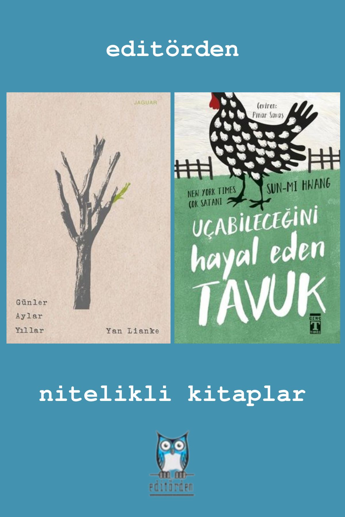 Yüzleşme Yayınları Günler Aylar Yıllar - Uçabileceğini Hayal Eden Tavuk / Sun-mi Hwang