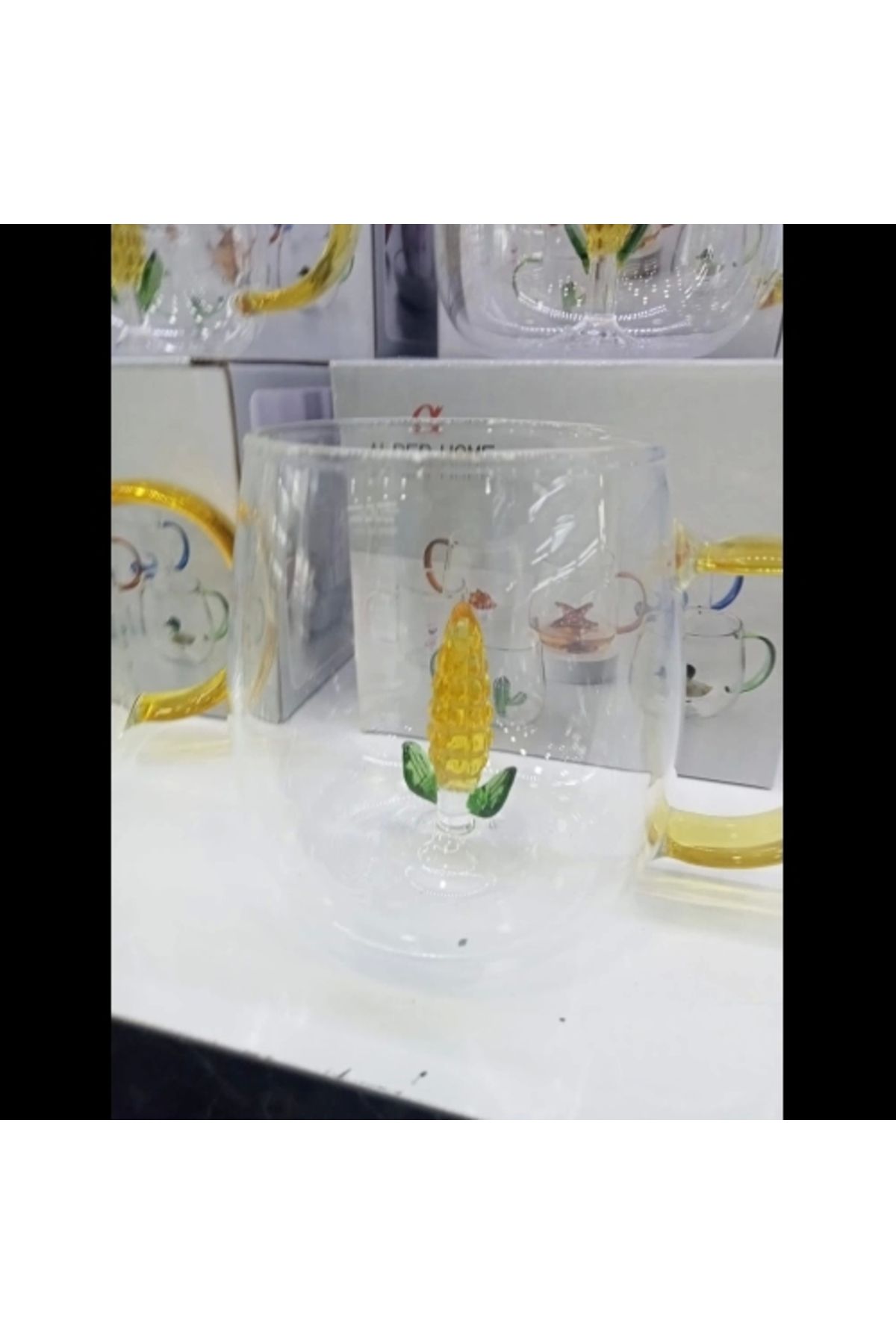 ETT 3D Mısır Figürlü Kupa Bardak