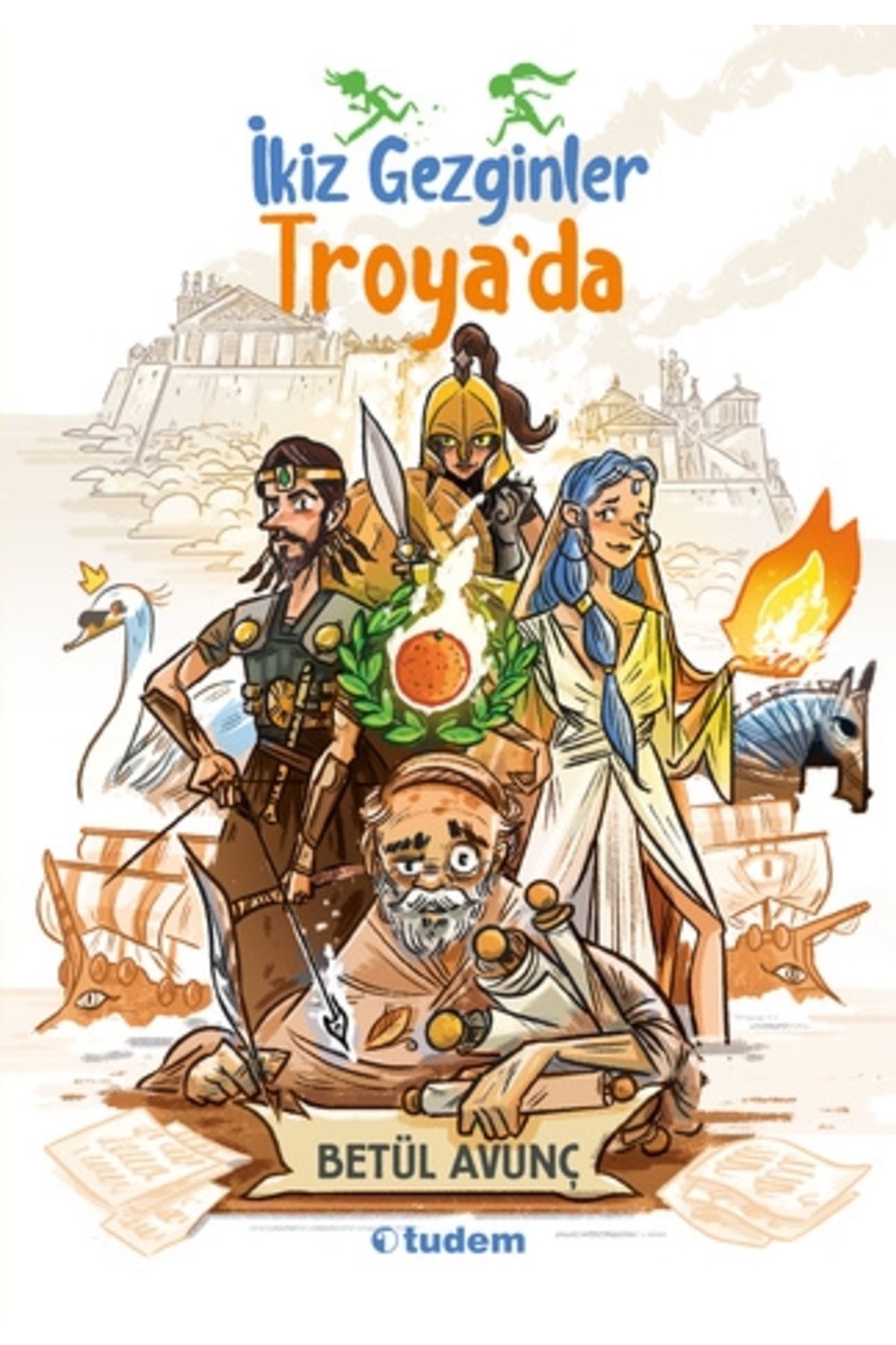 Tudem Yayınları İkiz Gezginler Troya'Da