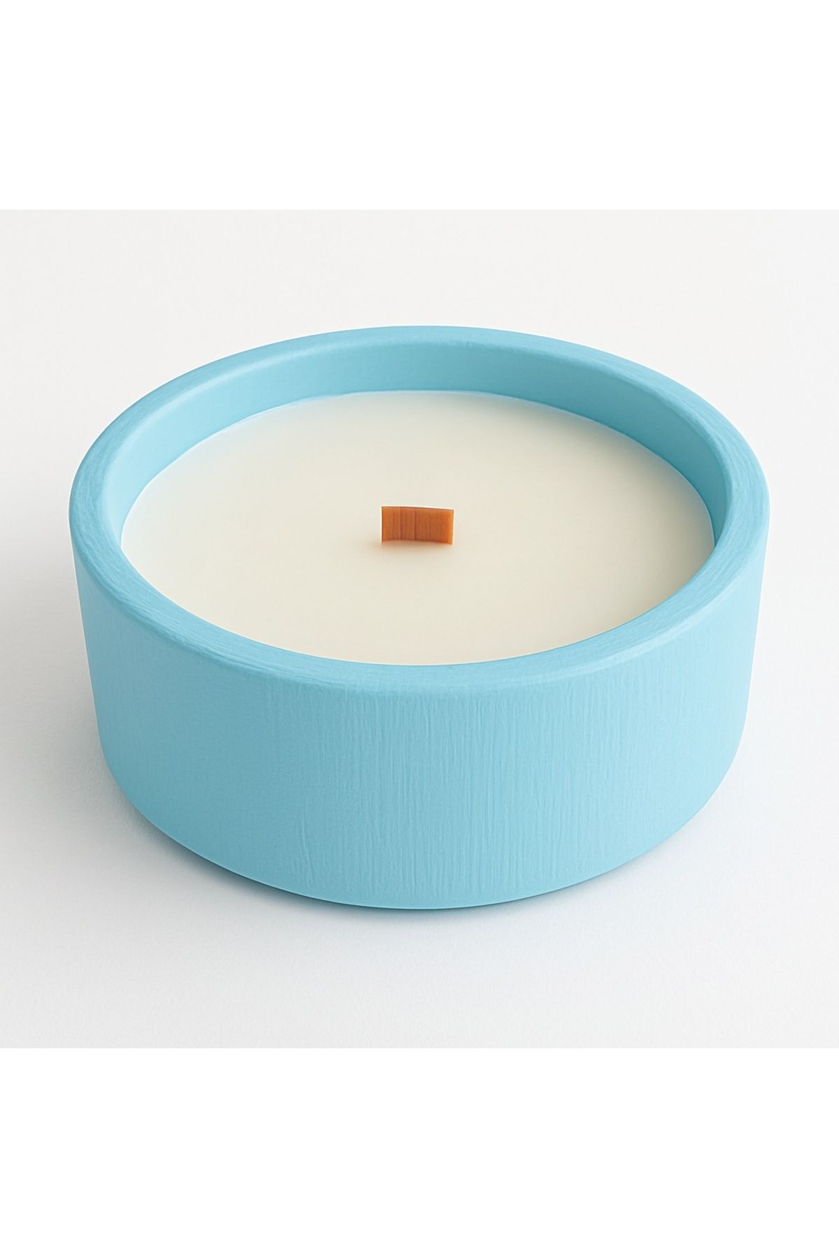 Nish Candles Pastel Renkli Beton Saksıda Kokulu Soya Mum – Limon, Guayaba & Egzotik Çiçek Aromalı