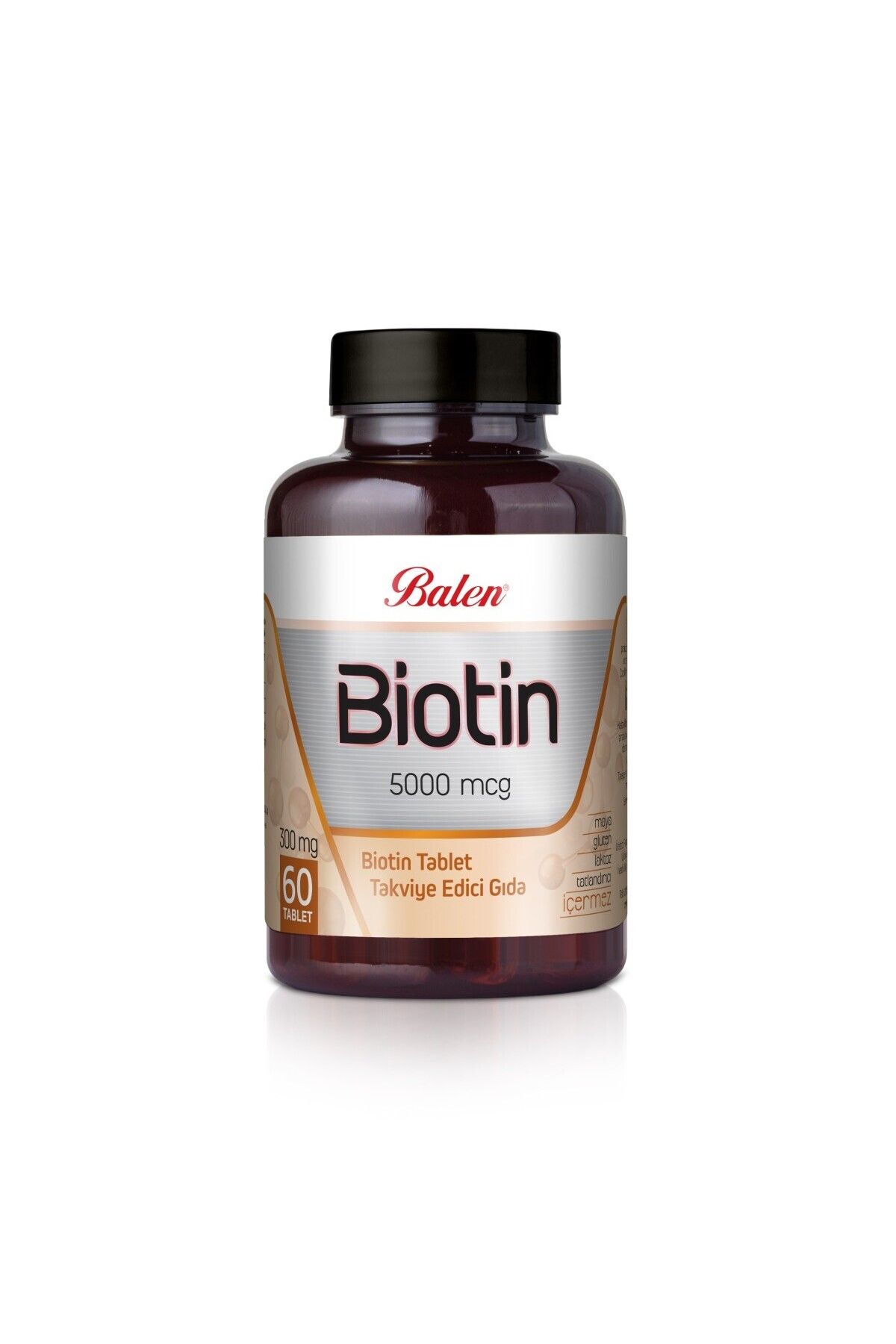 GÜLCE LOKMAN HEKİM AKTAR Balen Biotin 300 mg X 60 Tablet