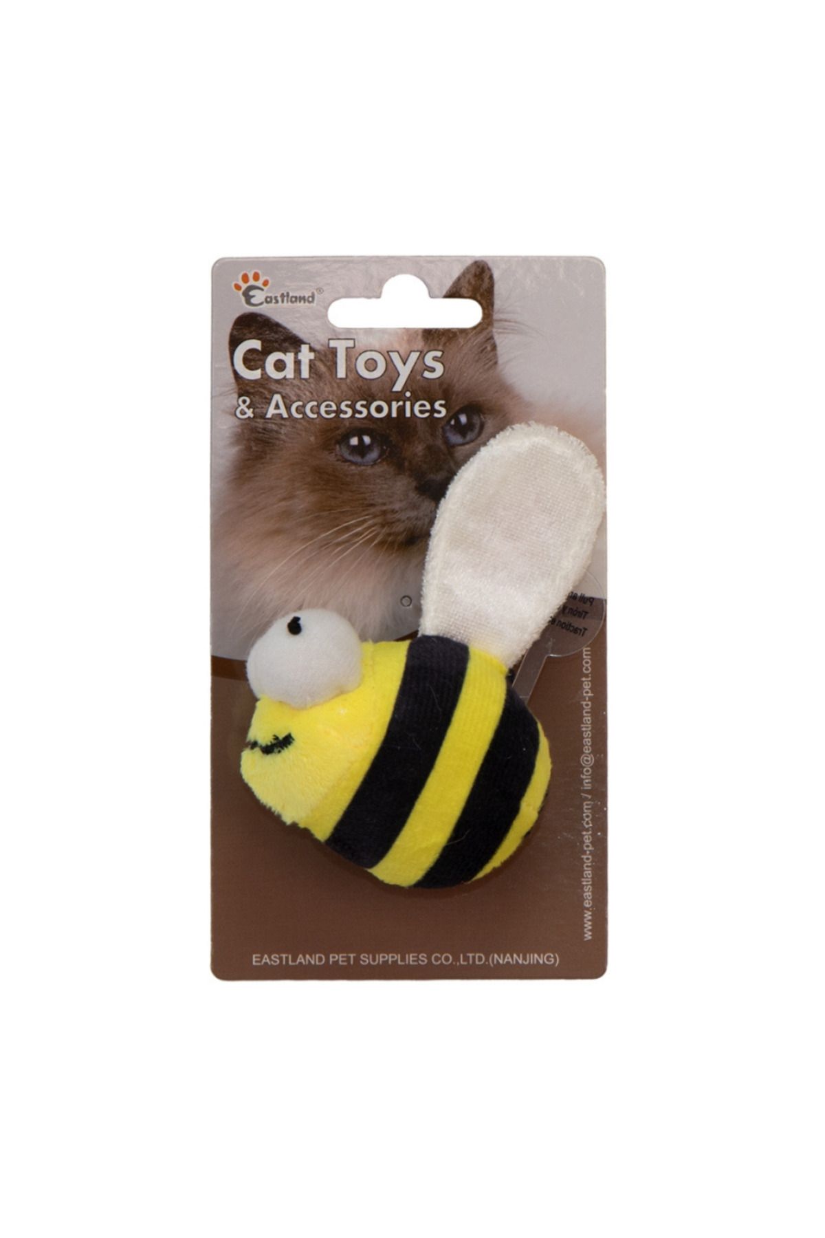 Eastland Catnipli Peluş Dijital Sesli Arı 6,5 cm