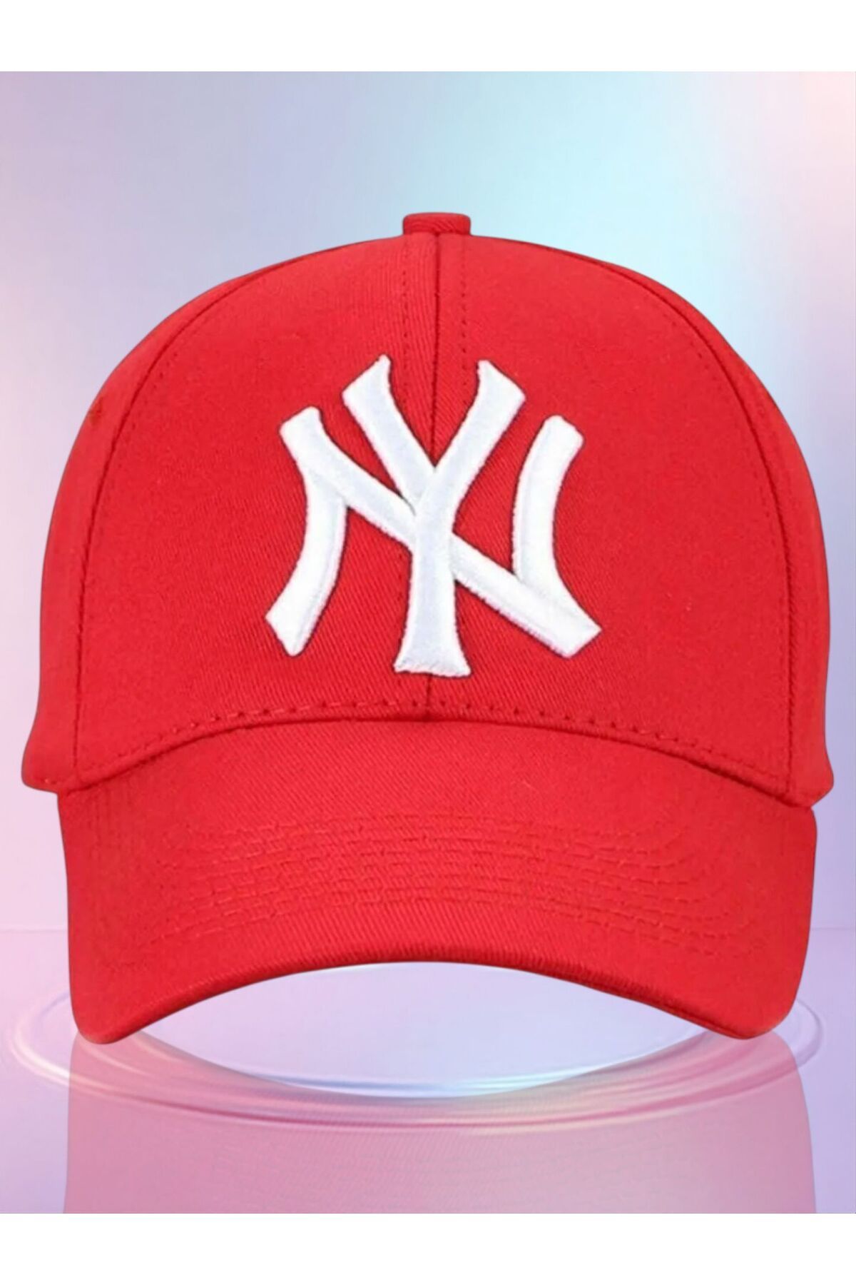Ems Ny New York Unisex Nakışlı Arkadan Cırtlı Şapka