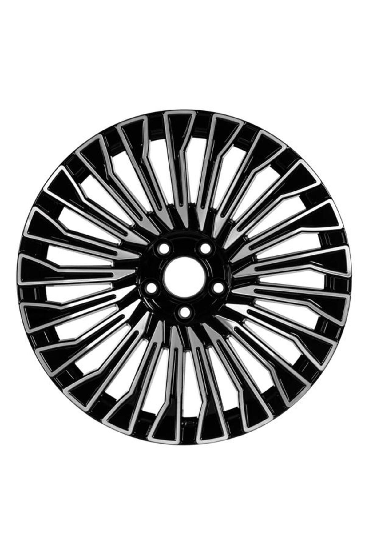 Emr -S1020-01 8.5x19" -5x112 ET38 66.6 Deep Black Diamond Gloss Jant (4 Adet)