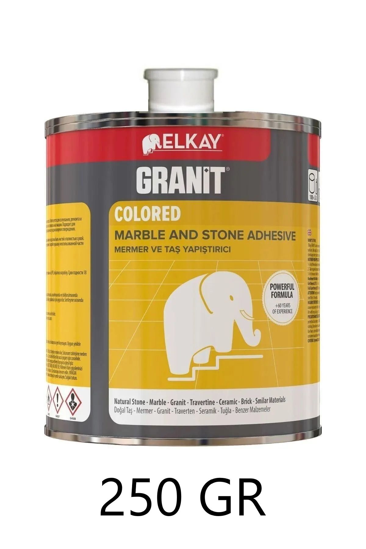Elkay Granit Mermer Yapıştırıcı 250 Gram Bej