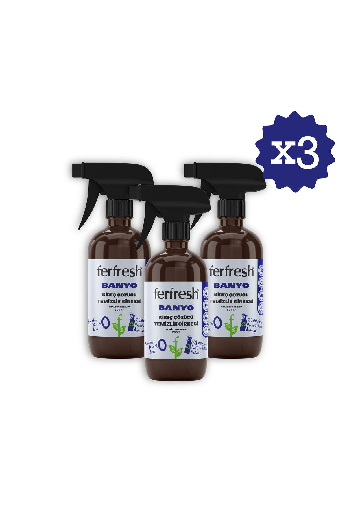 Ferfresh Banyo Kireç Çözücü Temizlik Sirkesi 450 ML