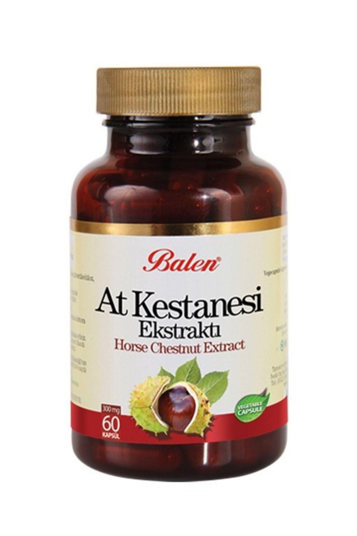 GÜLCE LOKMAN HEKİM AKTAR BALEN AT KESTANESİ EKSTRAKTI KAPSÜL 375MG*60