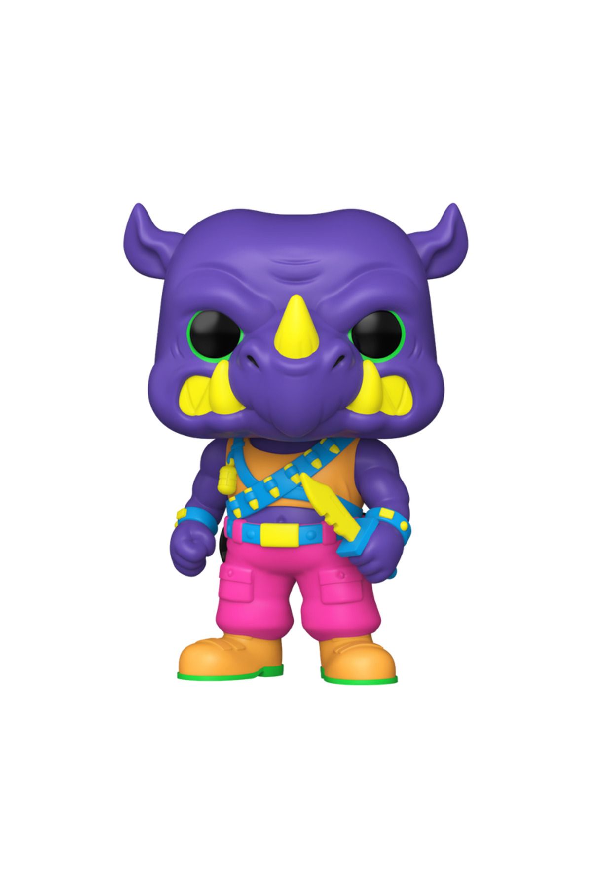 Funko Pop! Digital - Teenage Mutant Ninja Turtles - Rocksteady (Black Light) Digital NFT Release (Le