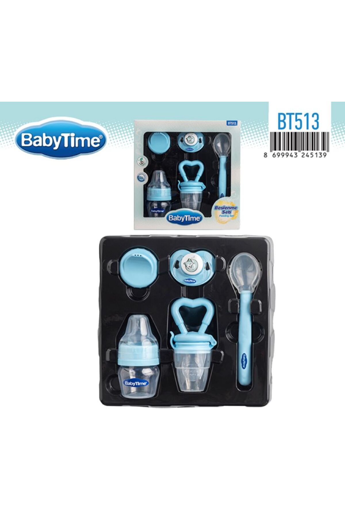 NEHAN BT513 Beslenme Seti - Mavi
