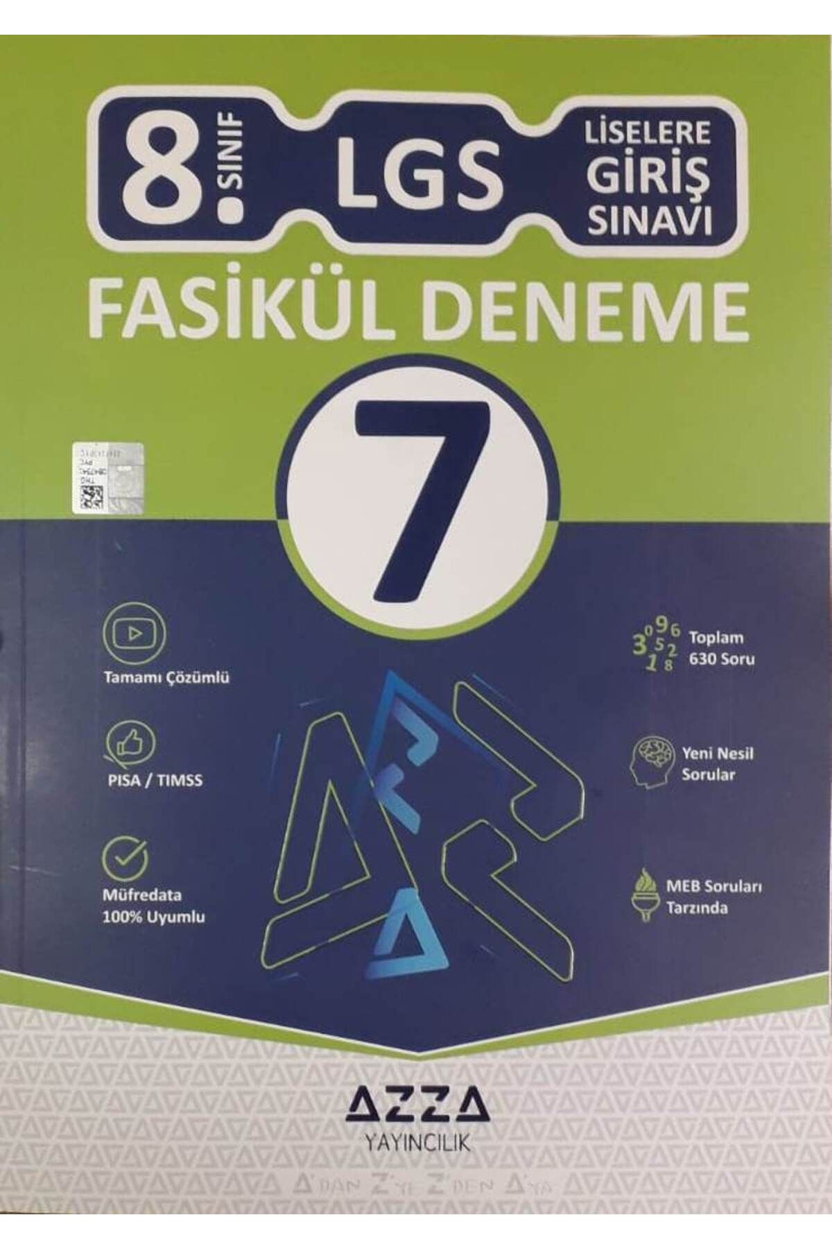 Karekök Yayınları Azza 8. Sınıf 7'Li Deneme