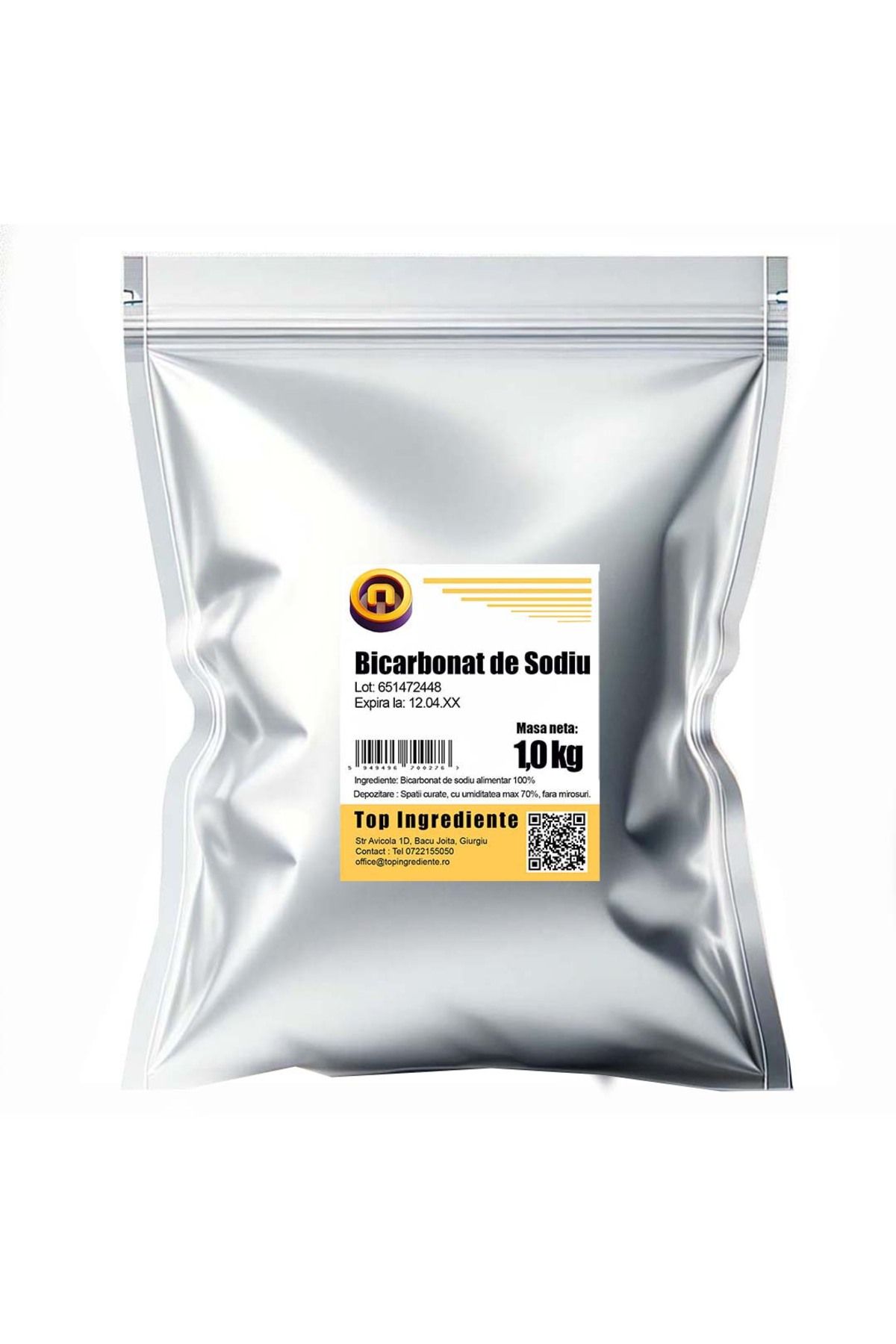 Top Ingrediente Bicarbonat de Sodiu Alimentar Punga 1,0 Kg