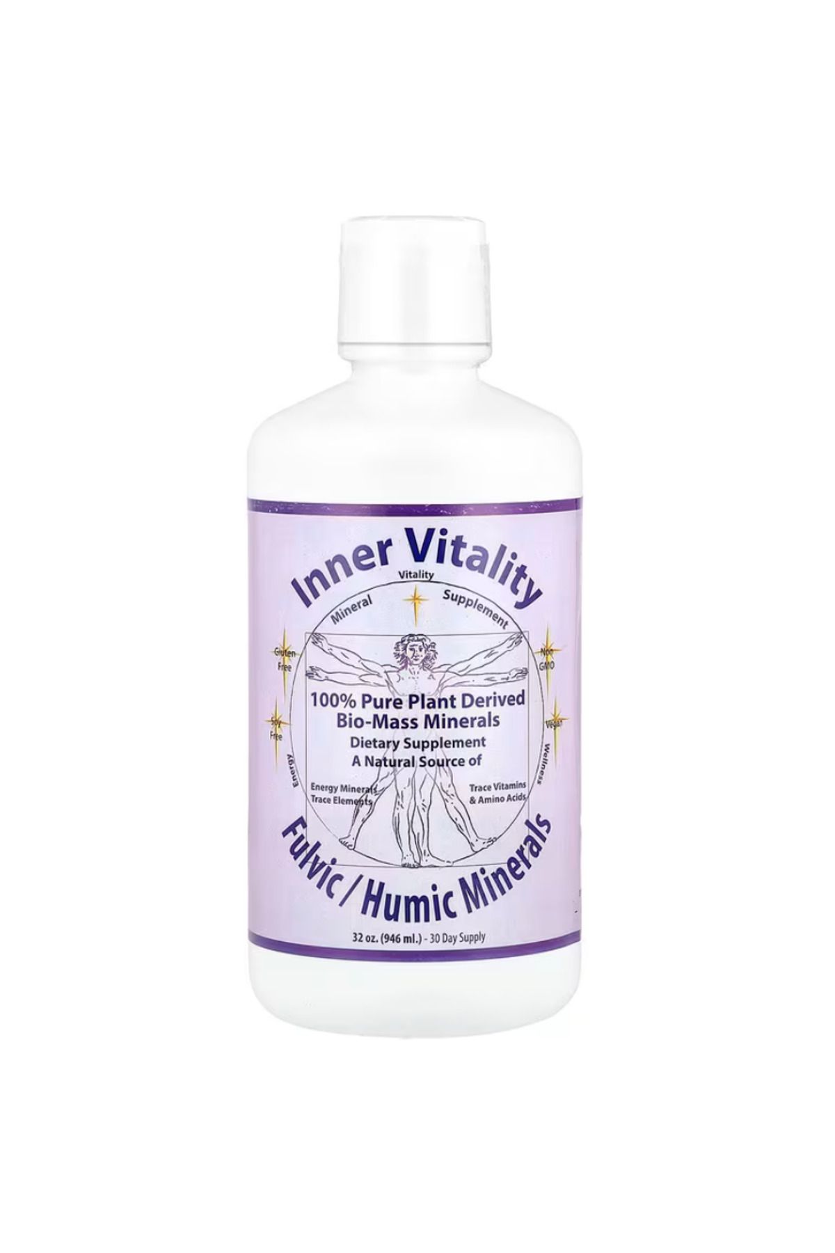 Morningstar Minerals , Inner Vitality, Fulvic/Humic Minerals, 32 oz (946 ml)