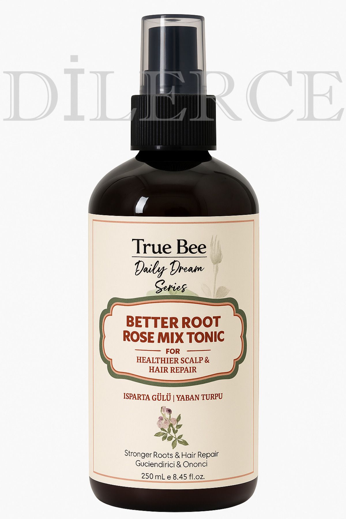 True Bee Daily Dream Rose Tonic Yaban Turpu İle Güçlendirilmiş Gül Toniği 250 ml