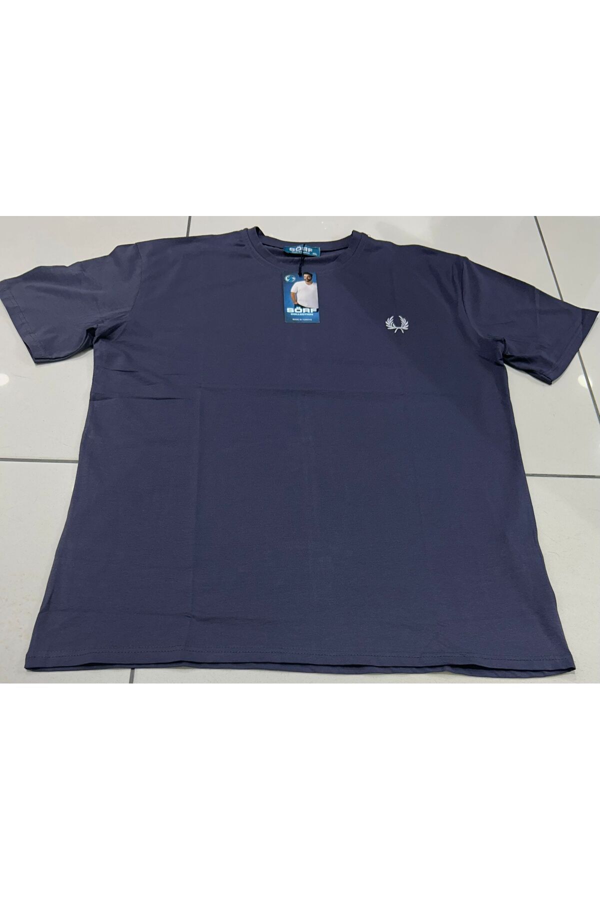KAREA WEAR Çelenk Nakışlı Battal Tshirt