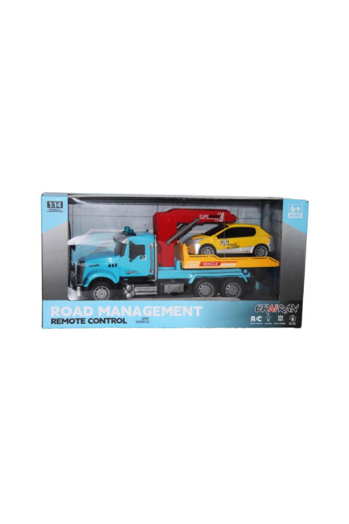 toysclub UZAKTAN KUMANDALI ŞARJLI ÇEKİCİLİ KAMYON