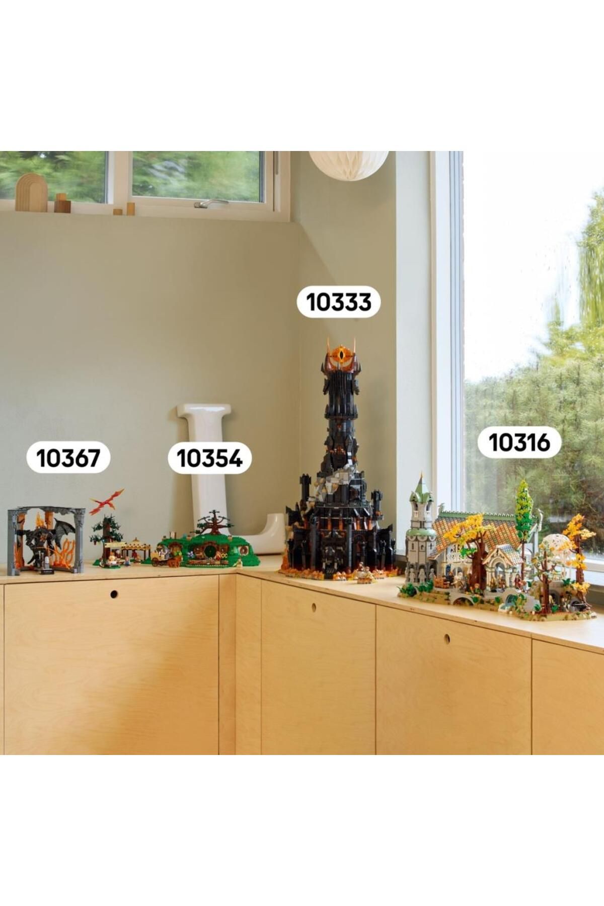 LEGO-®    Icons Lord of the Rings: Balrog Bookshelf Decor 10367 -18+ Decorative Building Set (1201P) 8