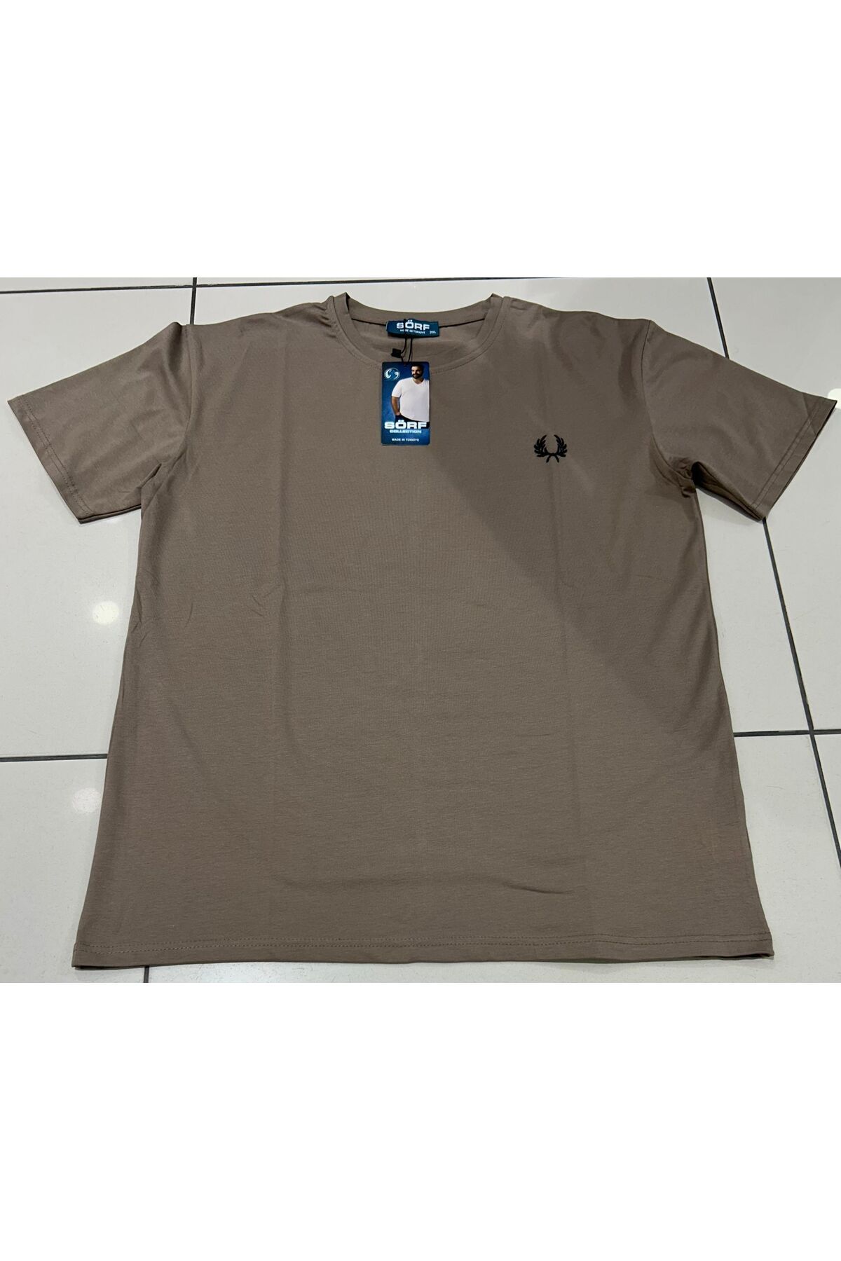 KAREA WEAR Çelenk Nakışlı Battal Tshirt