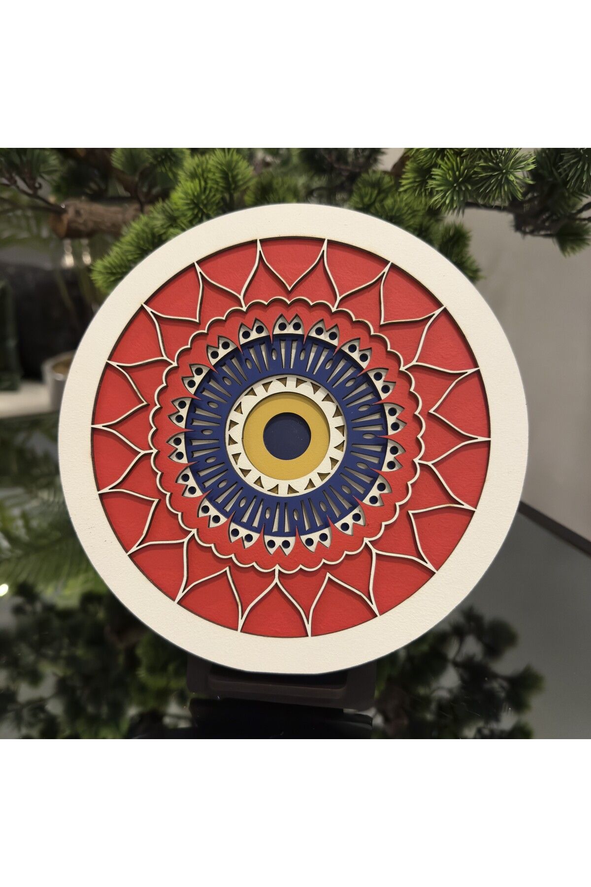 Pano Pinko Design Nazar Boncuğu Çok Katmanlı Tablo