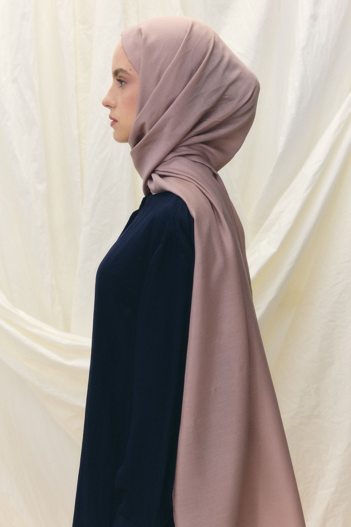 FENZA SCARF PARİS İPEĞİ LAVANTA RENK PAMUKLU ŞAL