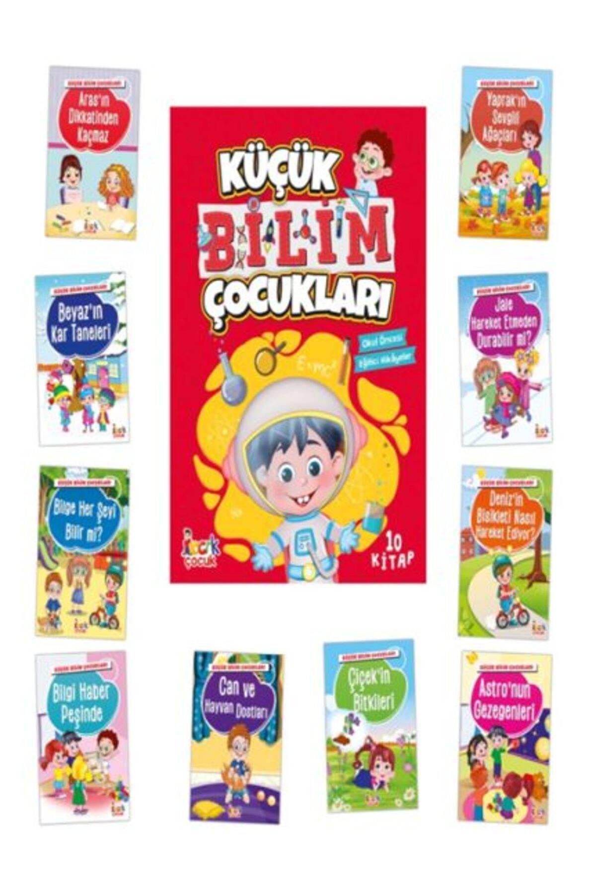 Bıcırık Yayınları Küçük Bilim Çocukları - (10 Kitap)