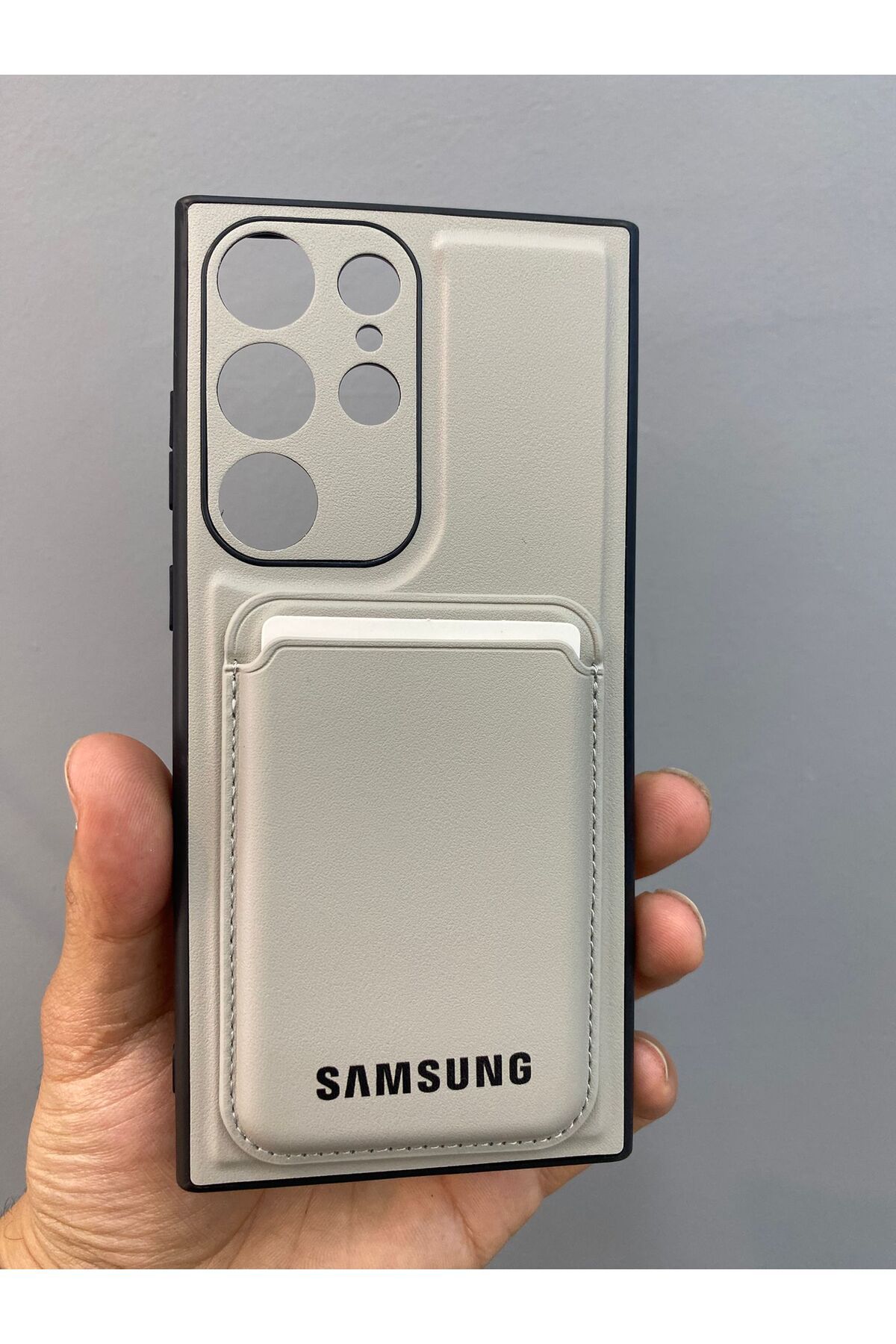 mobilen Samsung S23 Ultra Uyumlu Cüzdanlı Kılıf