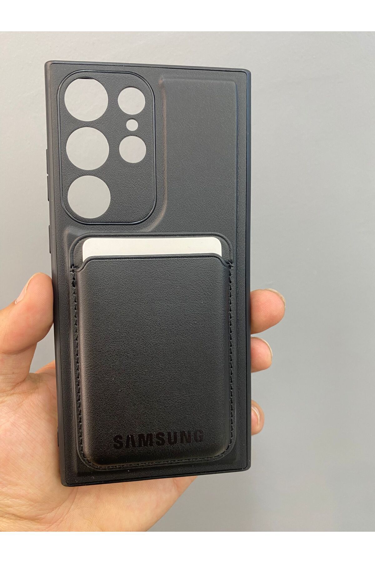 mobilen Samsung S23 Ultra Uyumlu Cüzdanlı Kılıf
