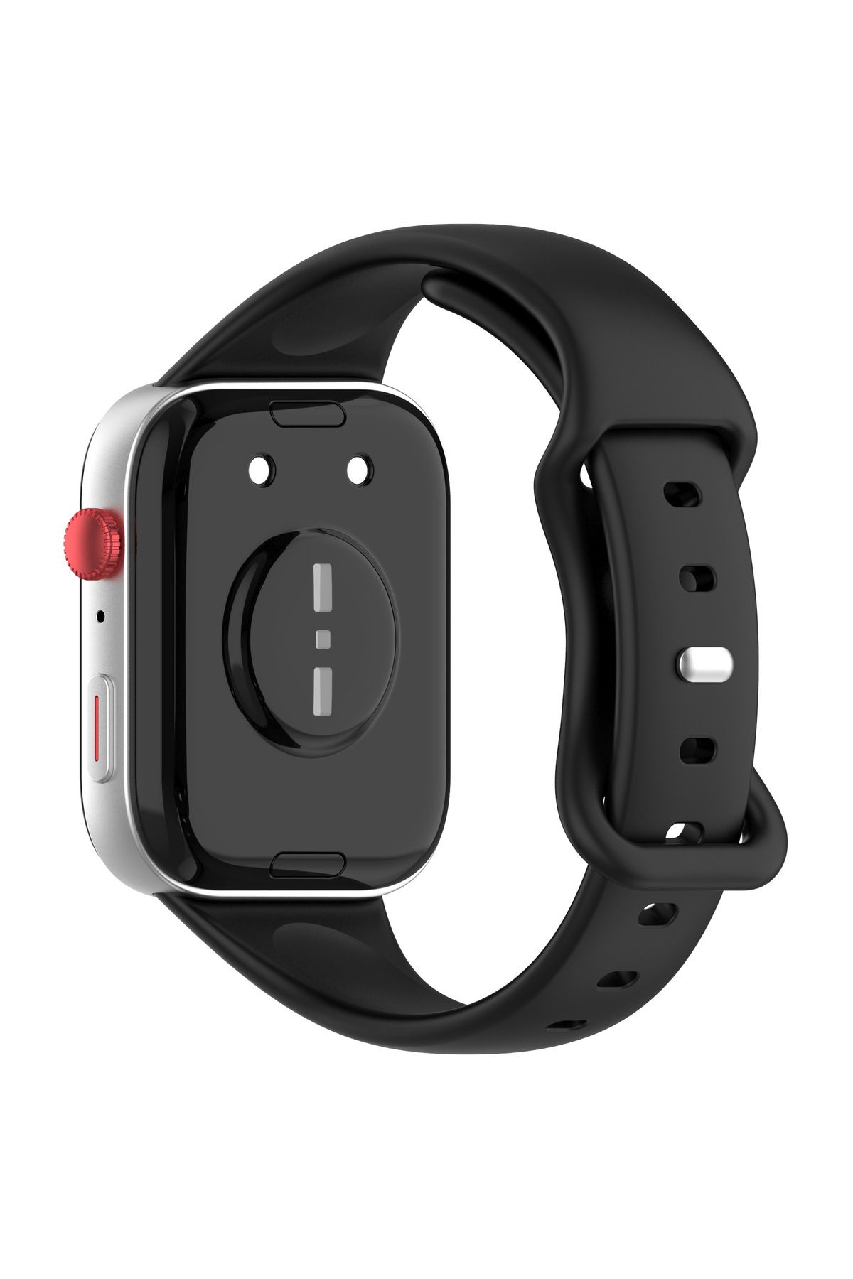 redmud teknoloji Huawei Watch Fit 4 Pro/ Watch Fit 4 / Watch Fit 3 İle Uyumlu Kelebek Tokalı Yumuşak Silikon Kordon