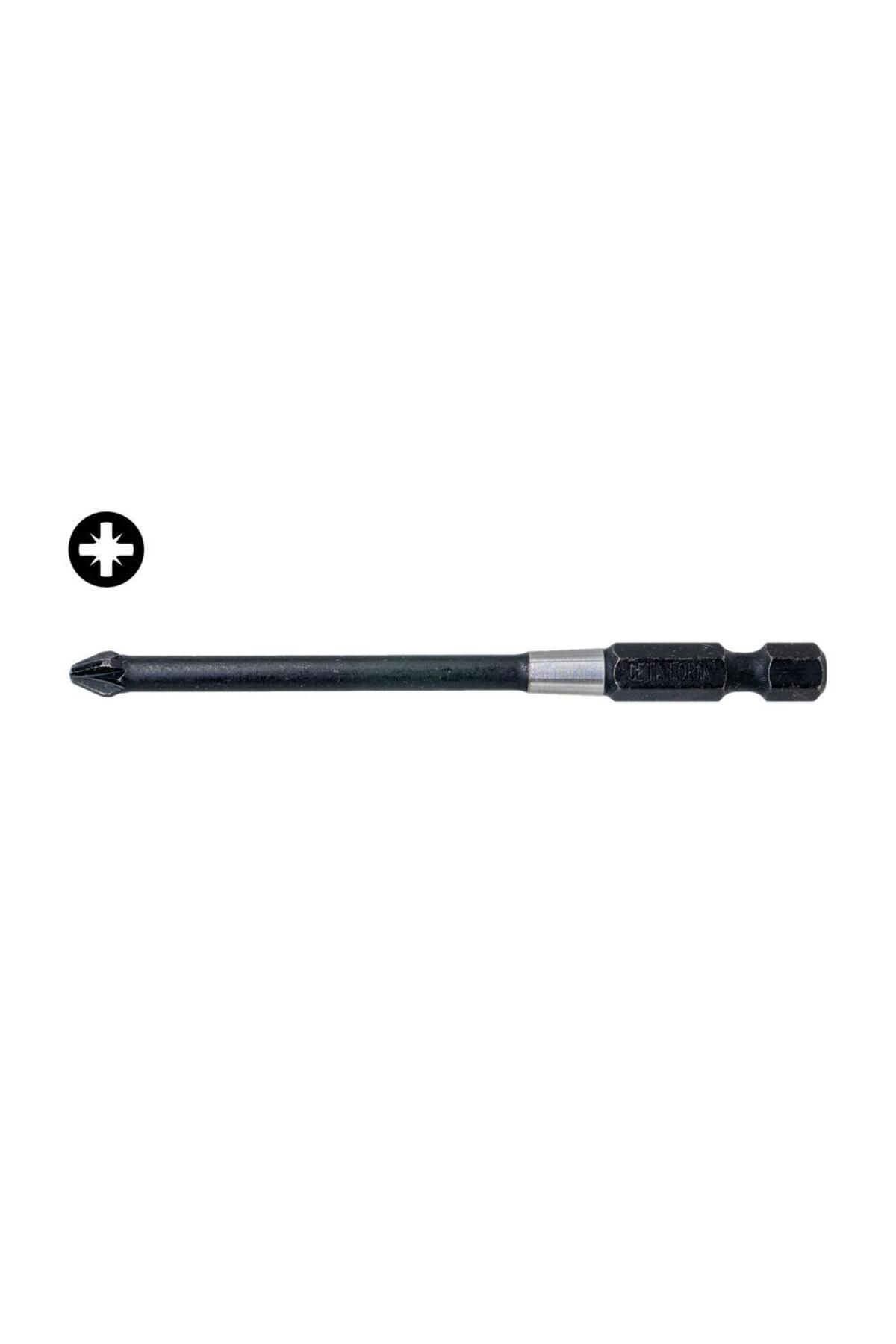 CETA FORM CB/912TM Darbeli Pozidriv Yıldız Bits Uç PZ2x90 mm