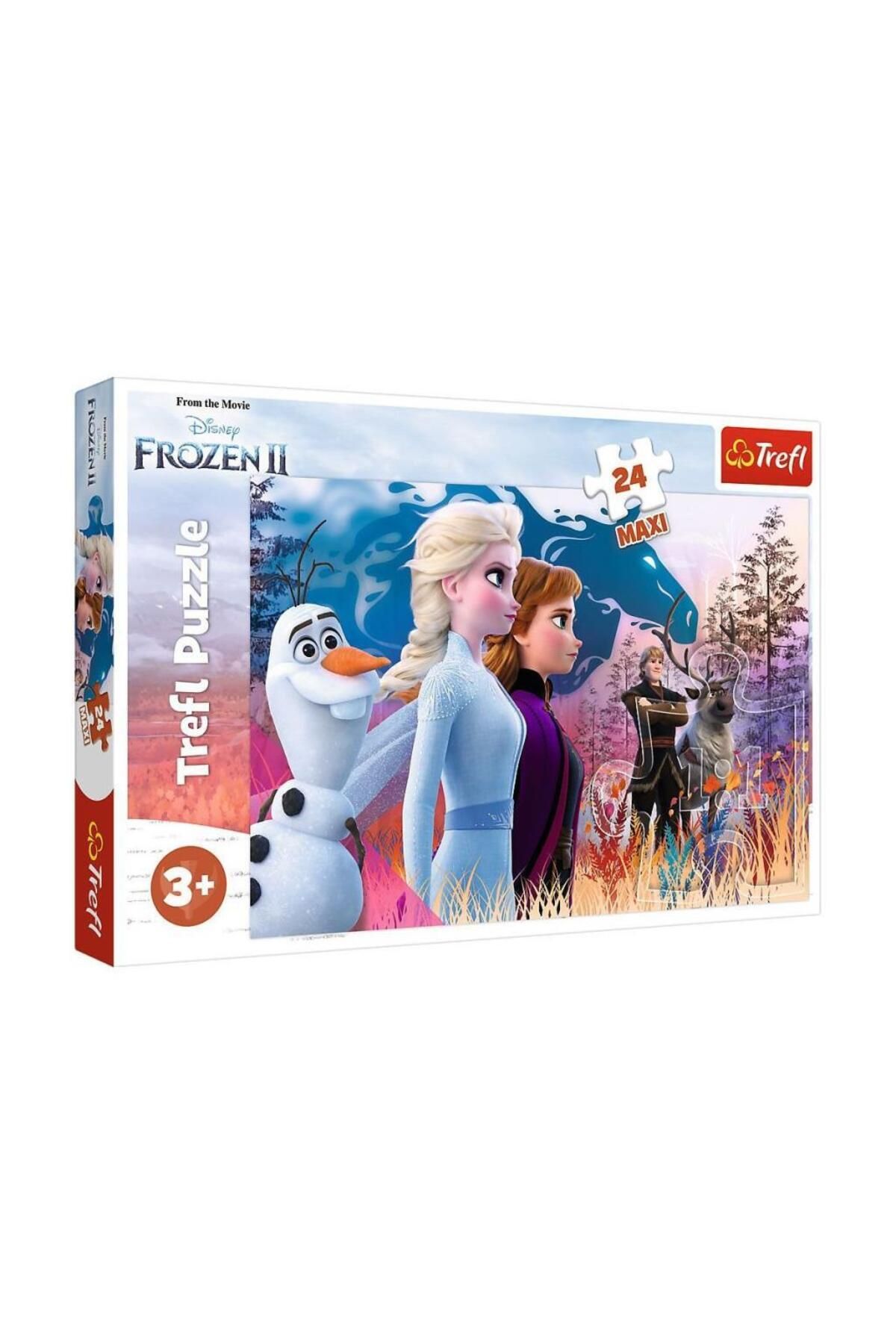 BLACK SPACE PUZZLE-14298 Frozen II 24 Parça Maxi Çocuk Puzzle