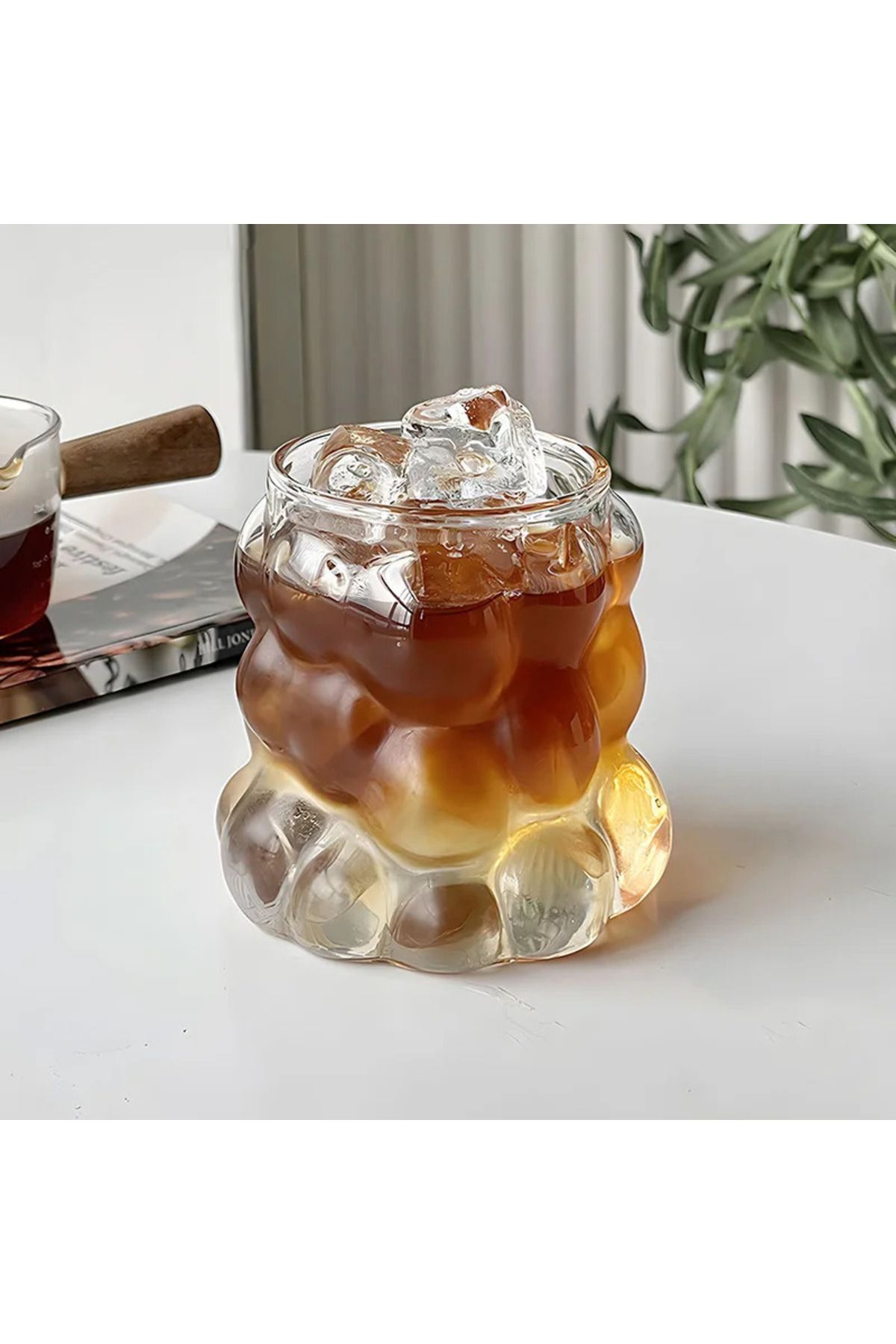 BERYA HOME Boncuk Şekilli ve Üzüm Şekilli Kahve veya Soğuk Sıcak İçecek Bardağı Sunum Bardağı Pinterest Bardak