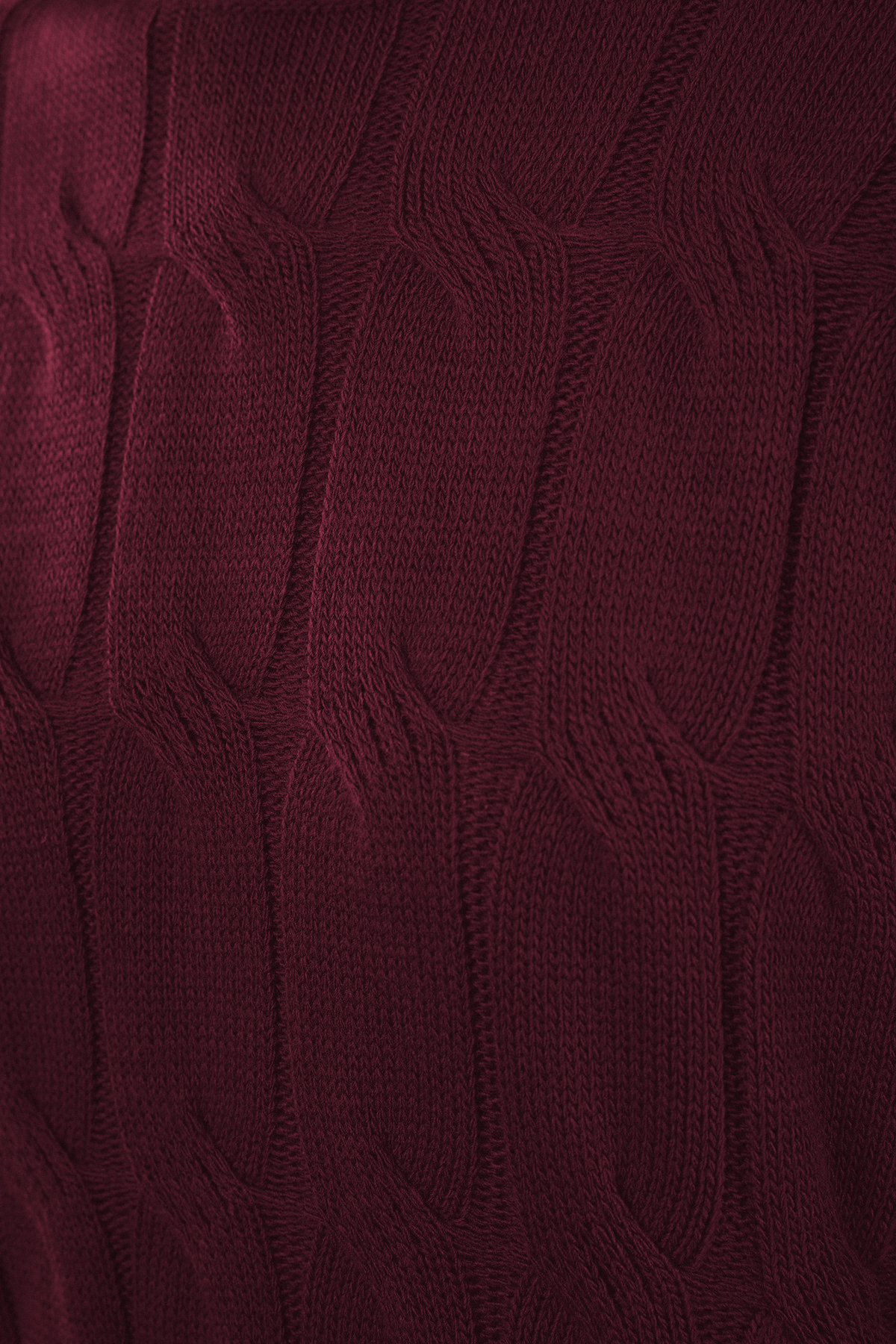 Trendyol Collection Bordó hajfonás mini mini kötöttáru, nyakú kötöttáru ruha TWOAW22EL0027