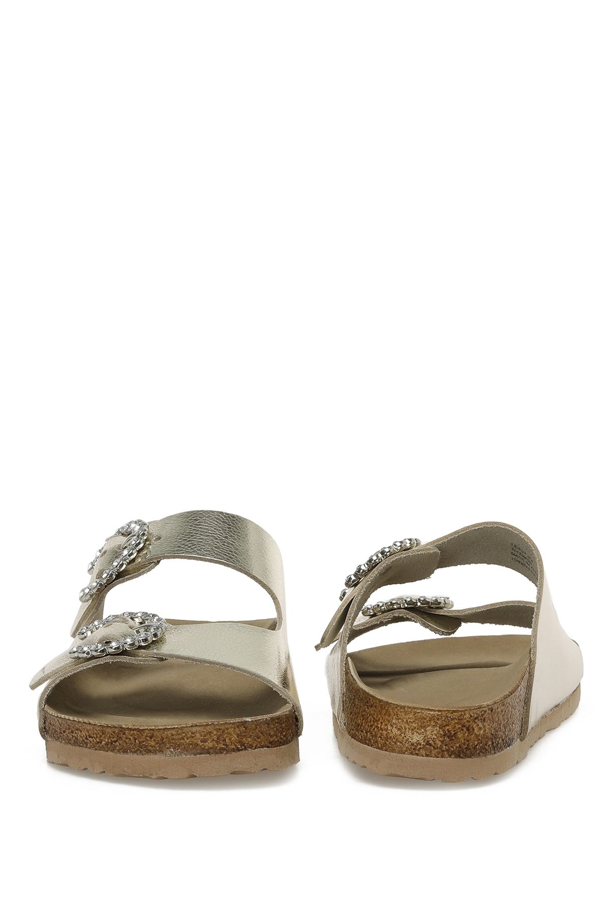 دمپایی طلایی زنانه طلای Leroy 3FX Nine West