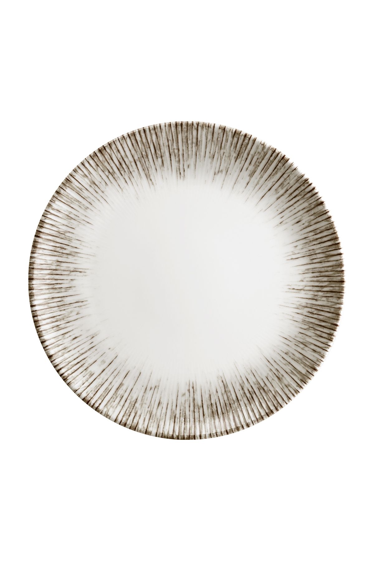 Bonna Iris Light Wood Gourmet 12 Adet 27 cm Porselen Düz Tabak