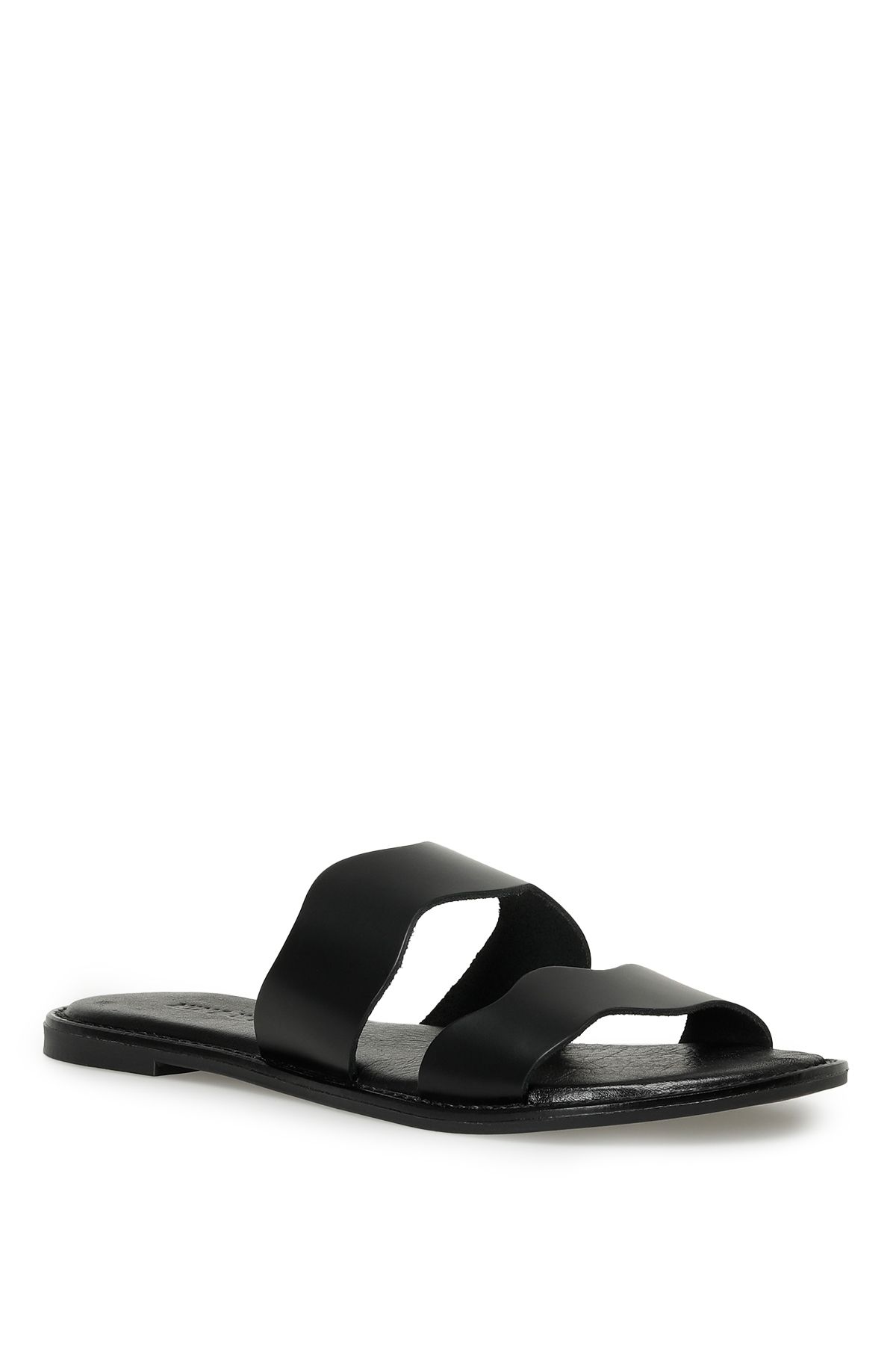 Nine West-FEUY 3FX Schwarze Damenhausschuhe 2