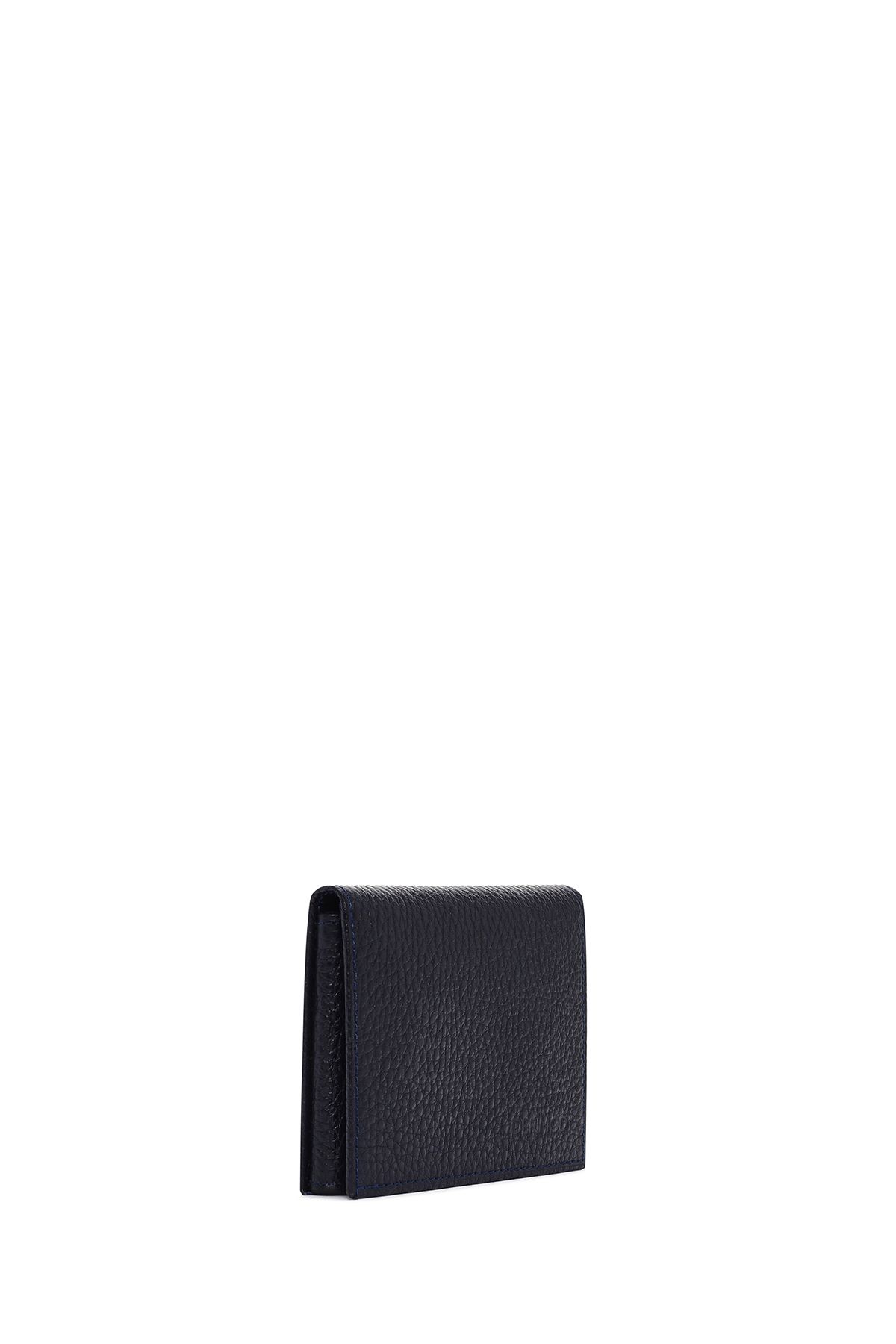Derimod-Men's Navy Blue Leather Wallet 000A2D3063Ft 4