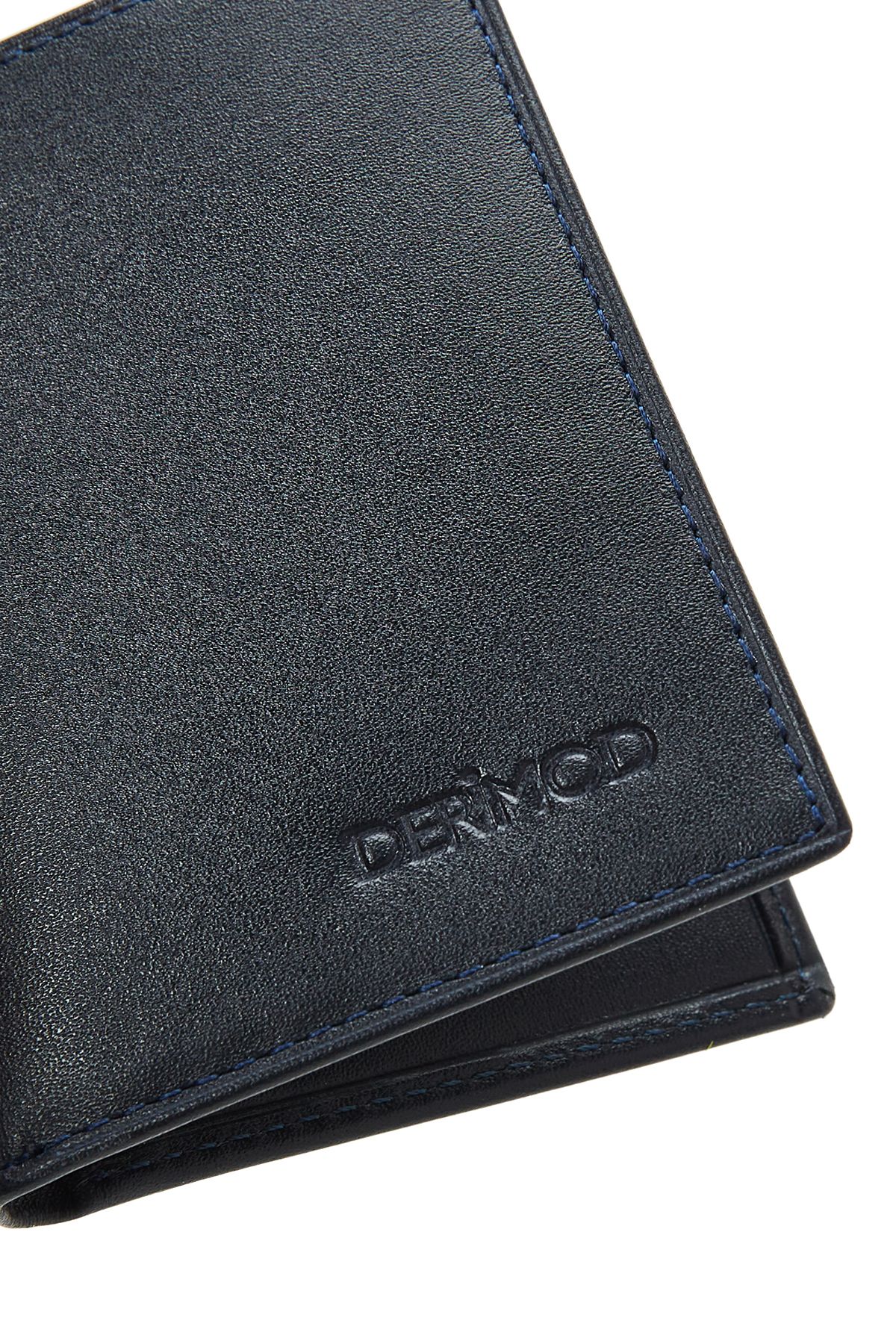 کیف پول آبی مردانه دارنده کارت اورجینال Derimod