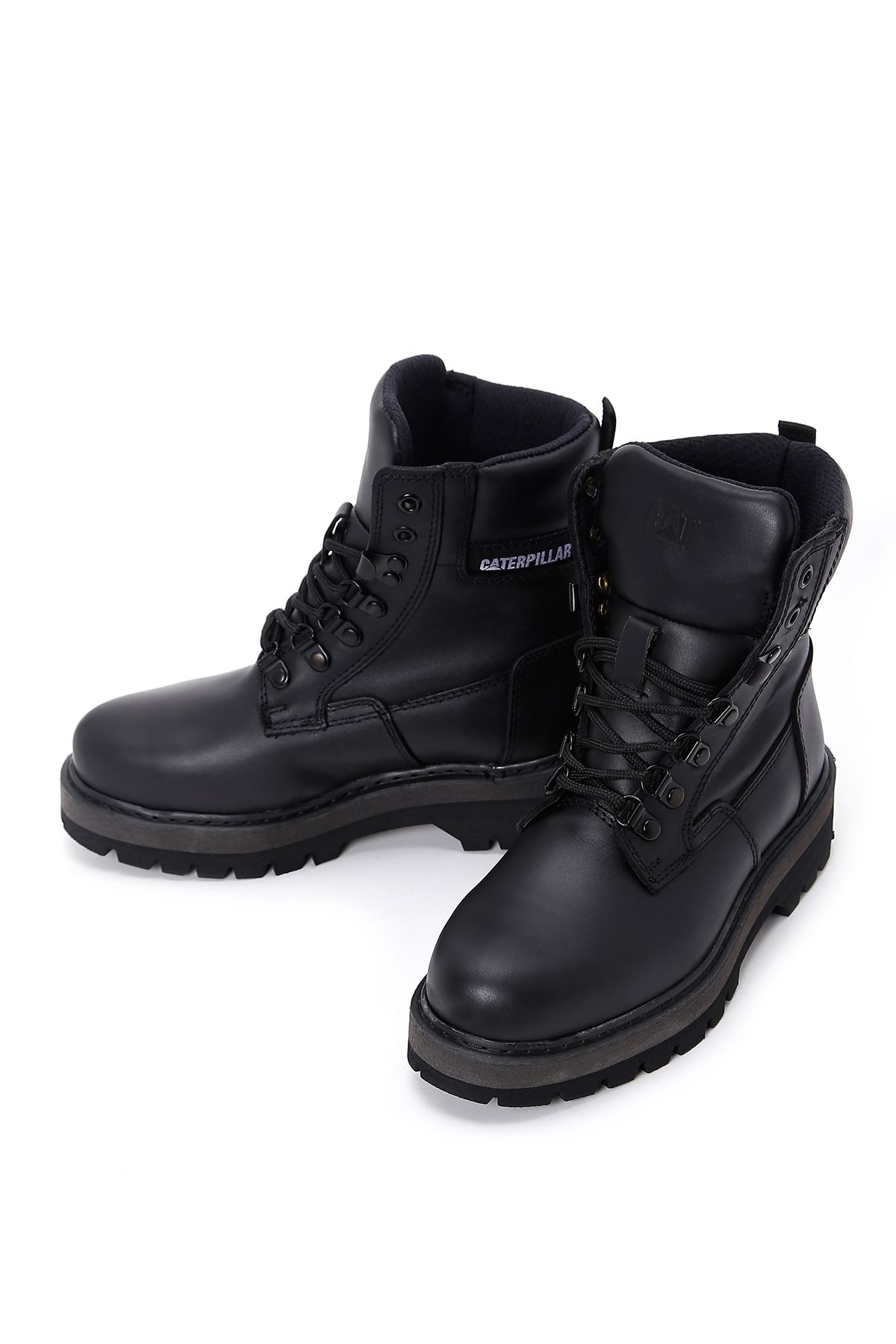 چکمه برفی مشکی زنانه های چرمی erpillar Sophist Nubuck Cat