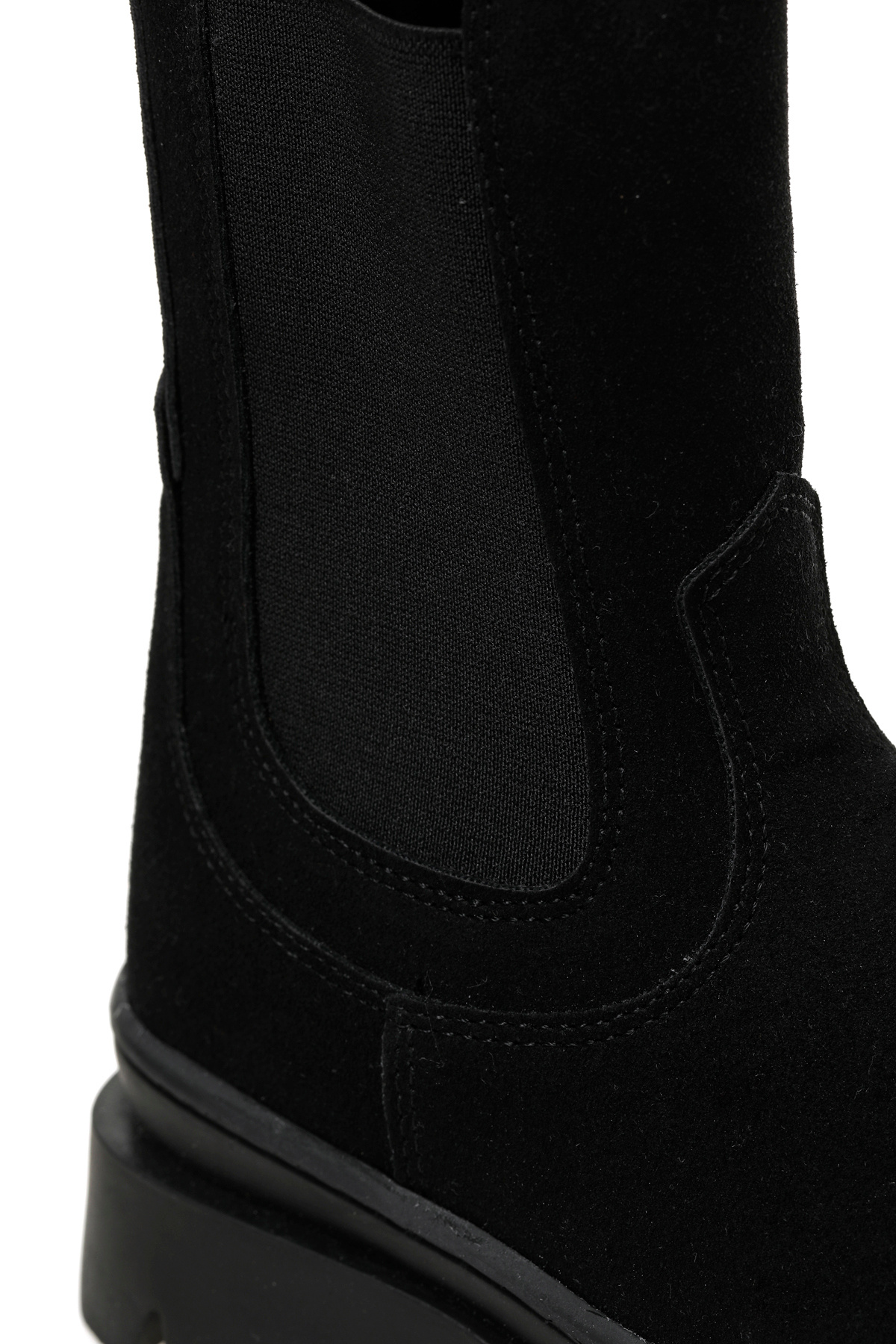 Binono-T F 3PR Schwarze Bikerstiefel für Mädchen 7
