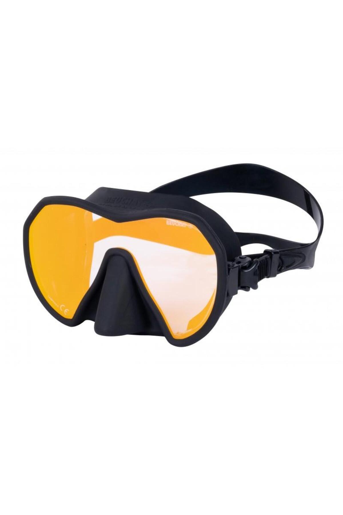 Beuchat Maske Maxlux S Renkli Cam, Siyah